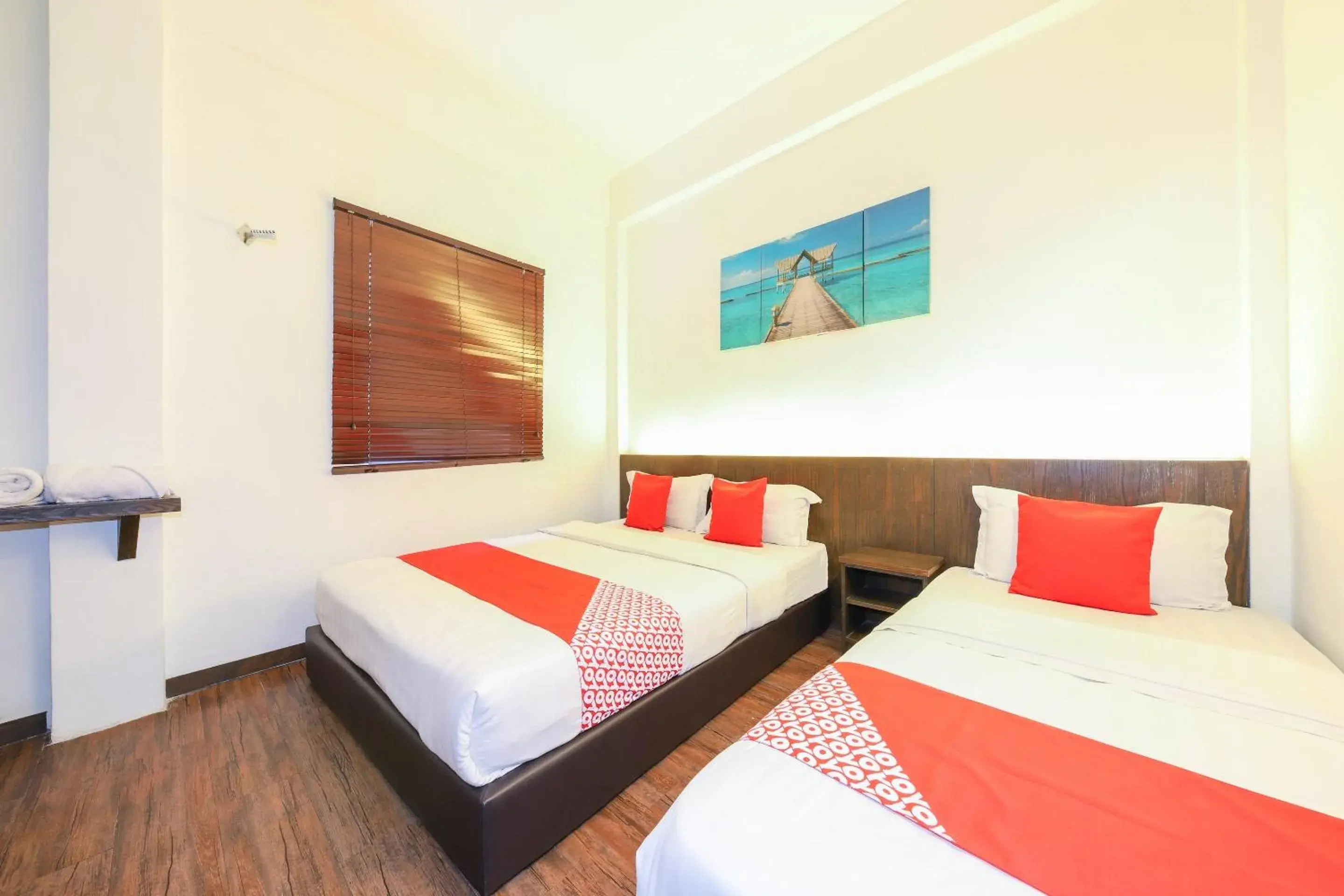 Bedroom, Bed in OYO 724 Hotel Madras