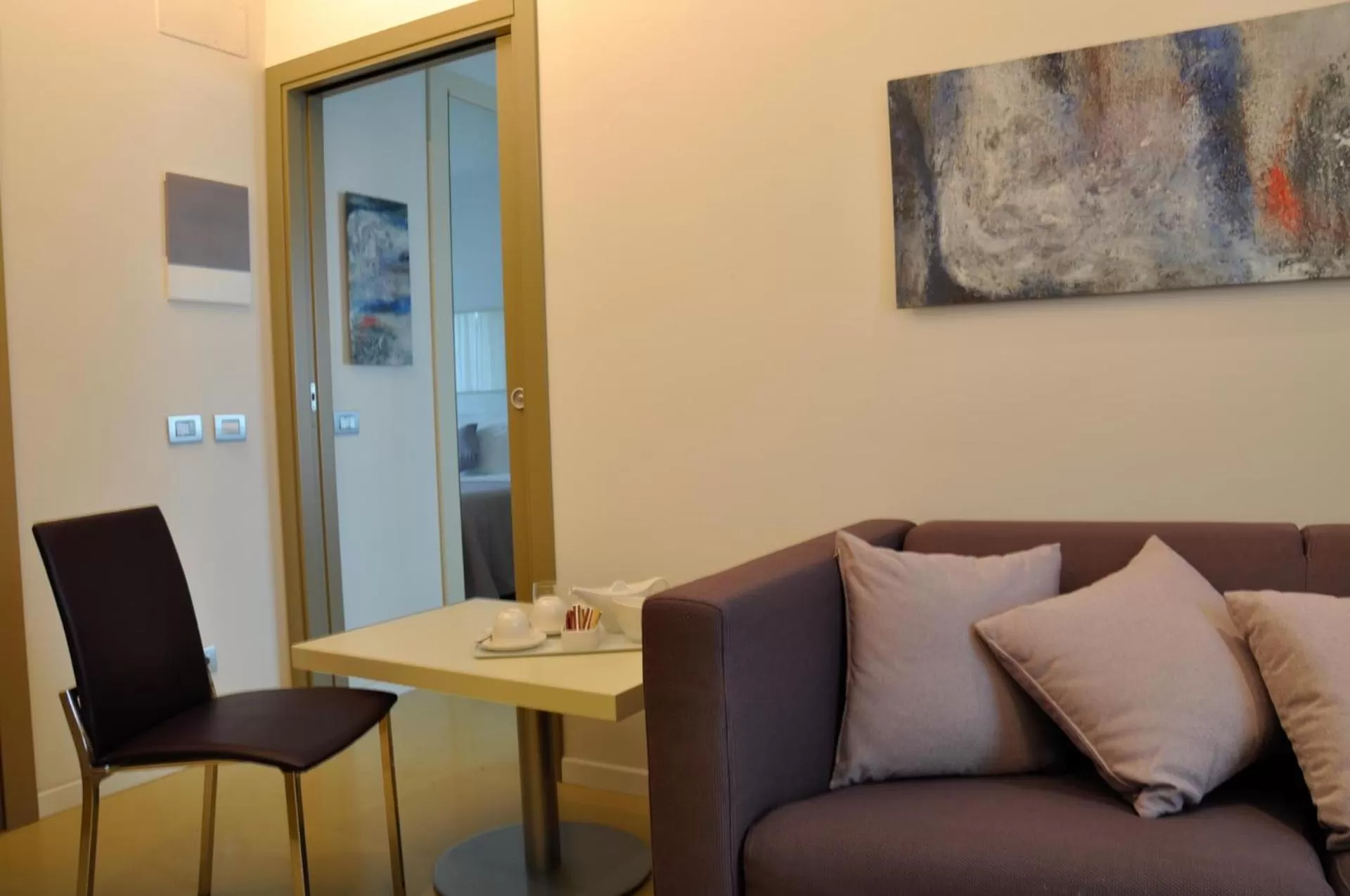 Living room in Hotel Poseidon