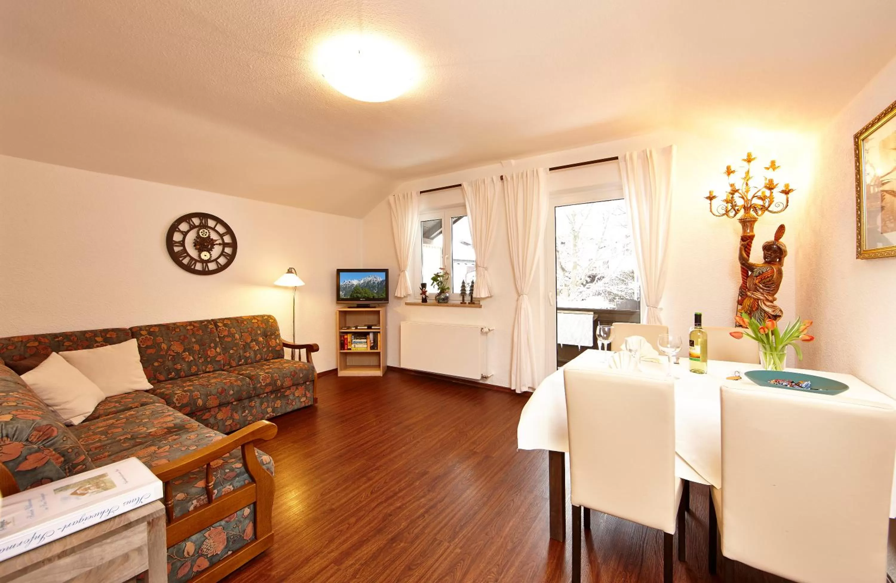 Living room, Dining Area in Haus Schweigart
