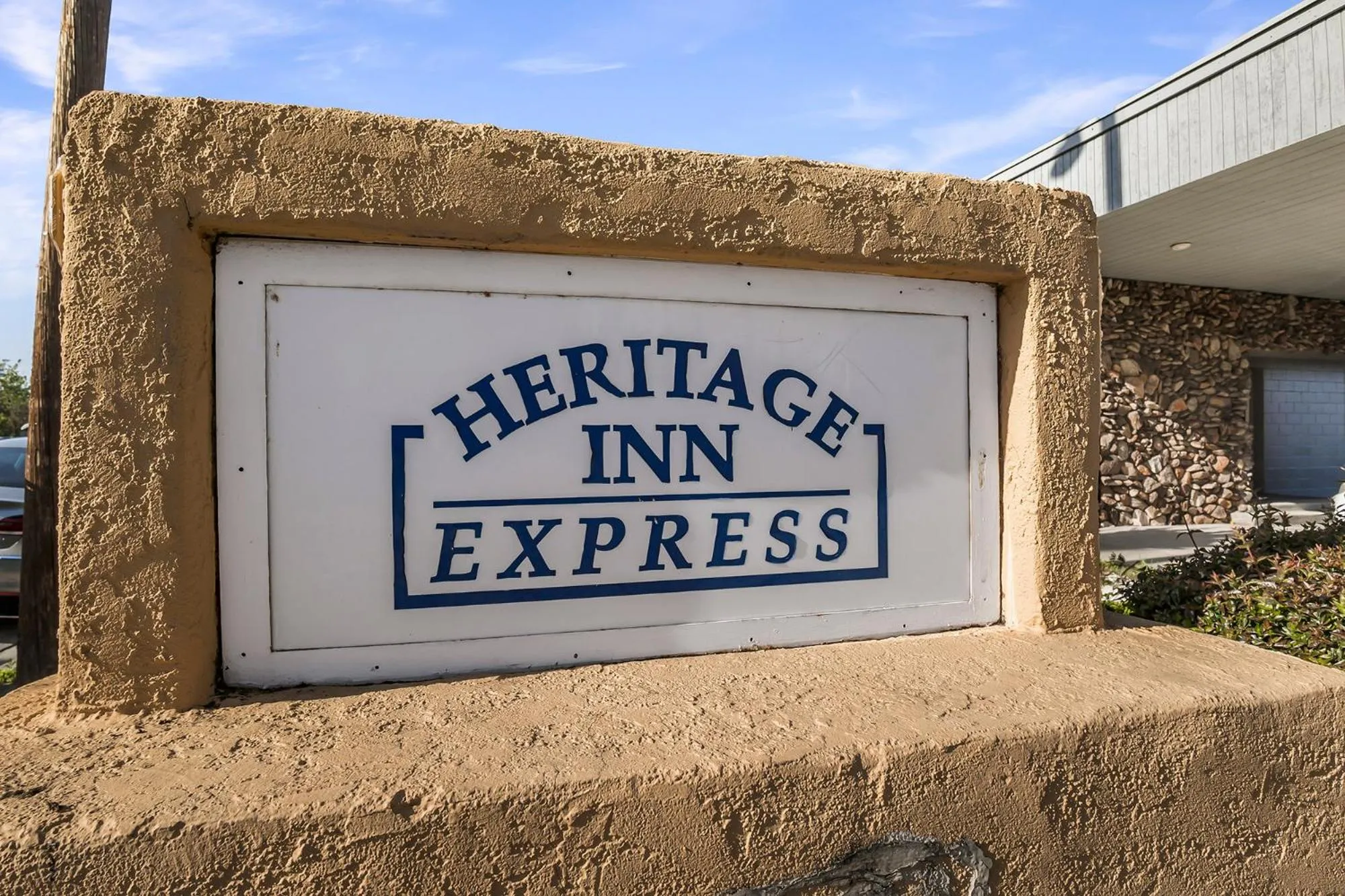 Property logo or sign in Heritage Inn Express Hayward