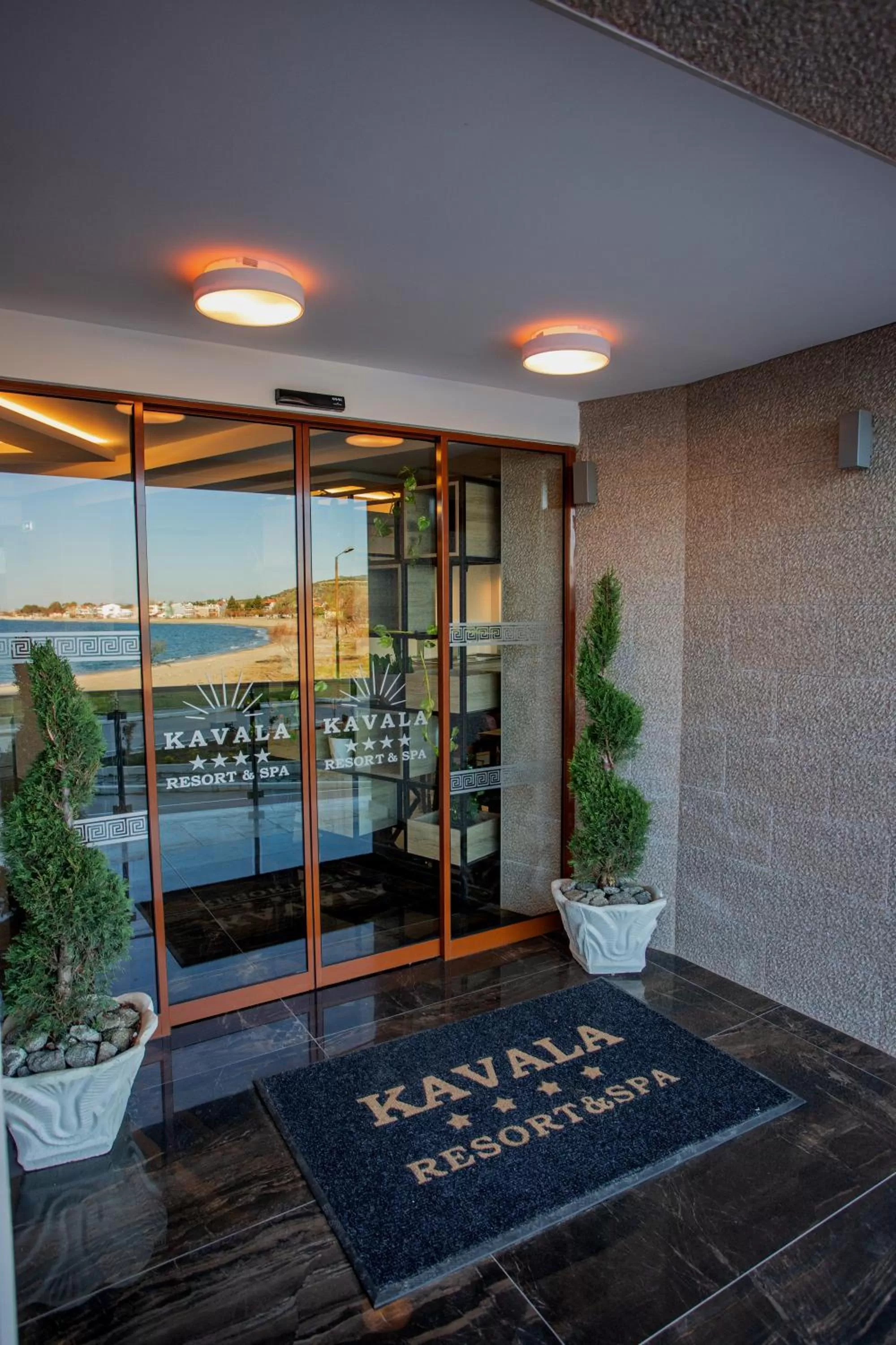 Facade/entrance in Kavala Resort & Spa