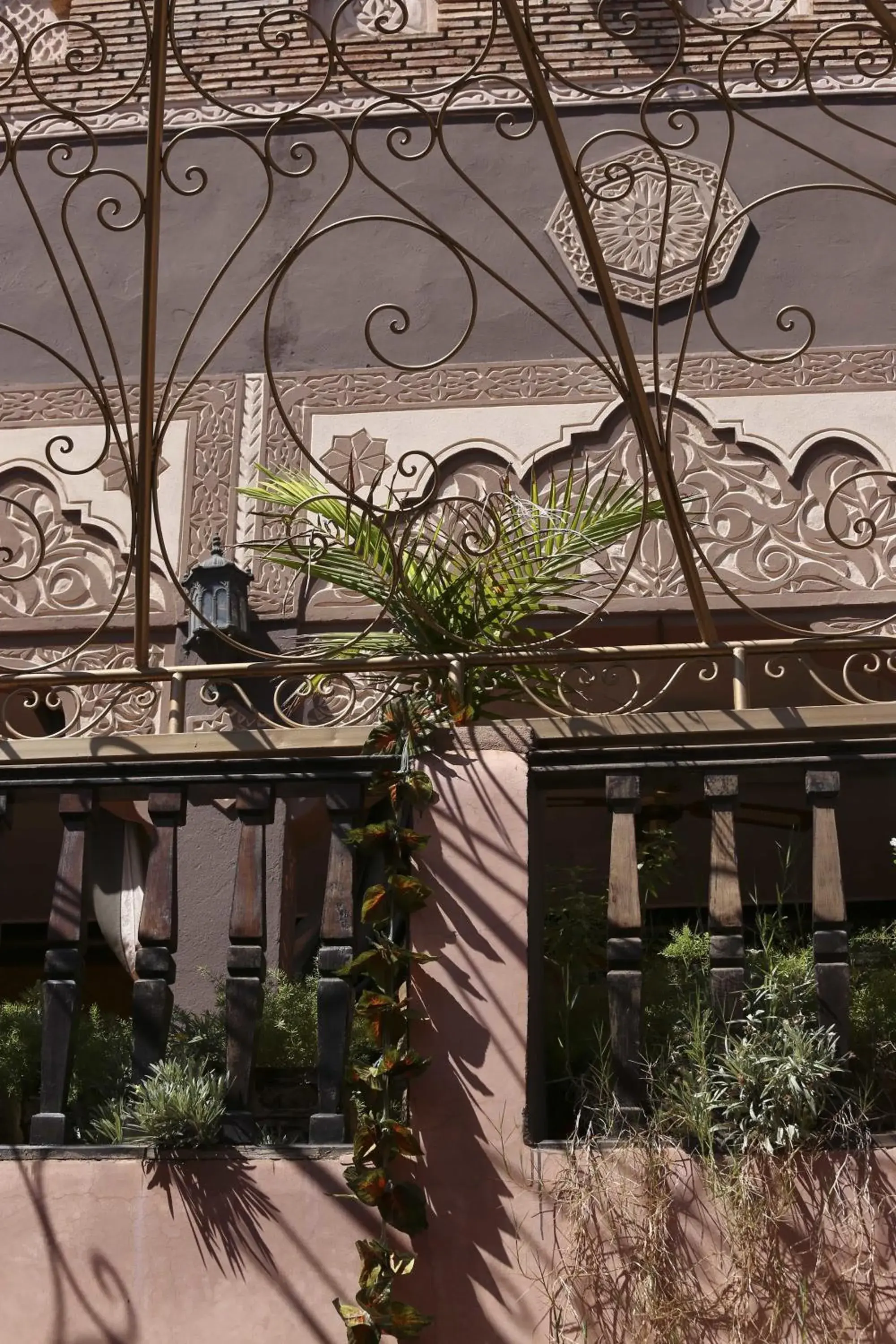 Balcony/Terrace in Riad Mille Et Une Nuits