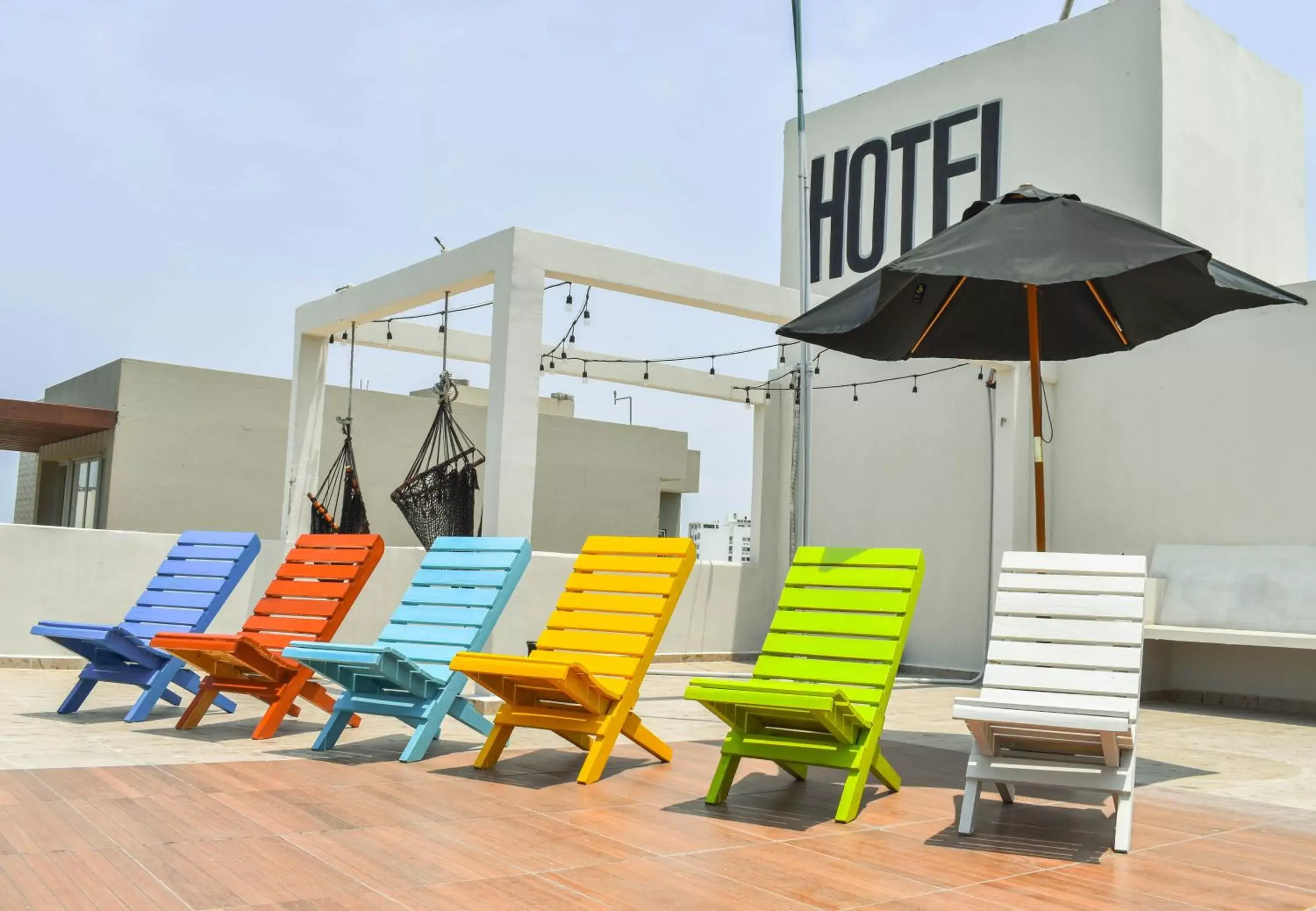 Balcony/Terrace in Hotel boutique Venedik