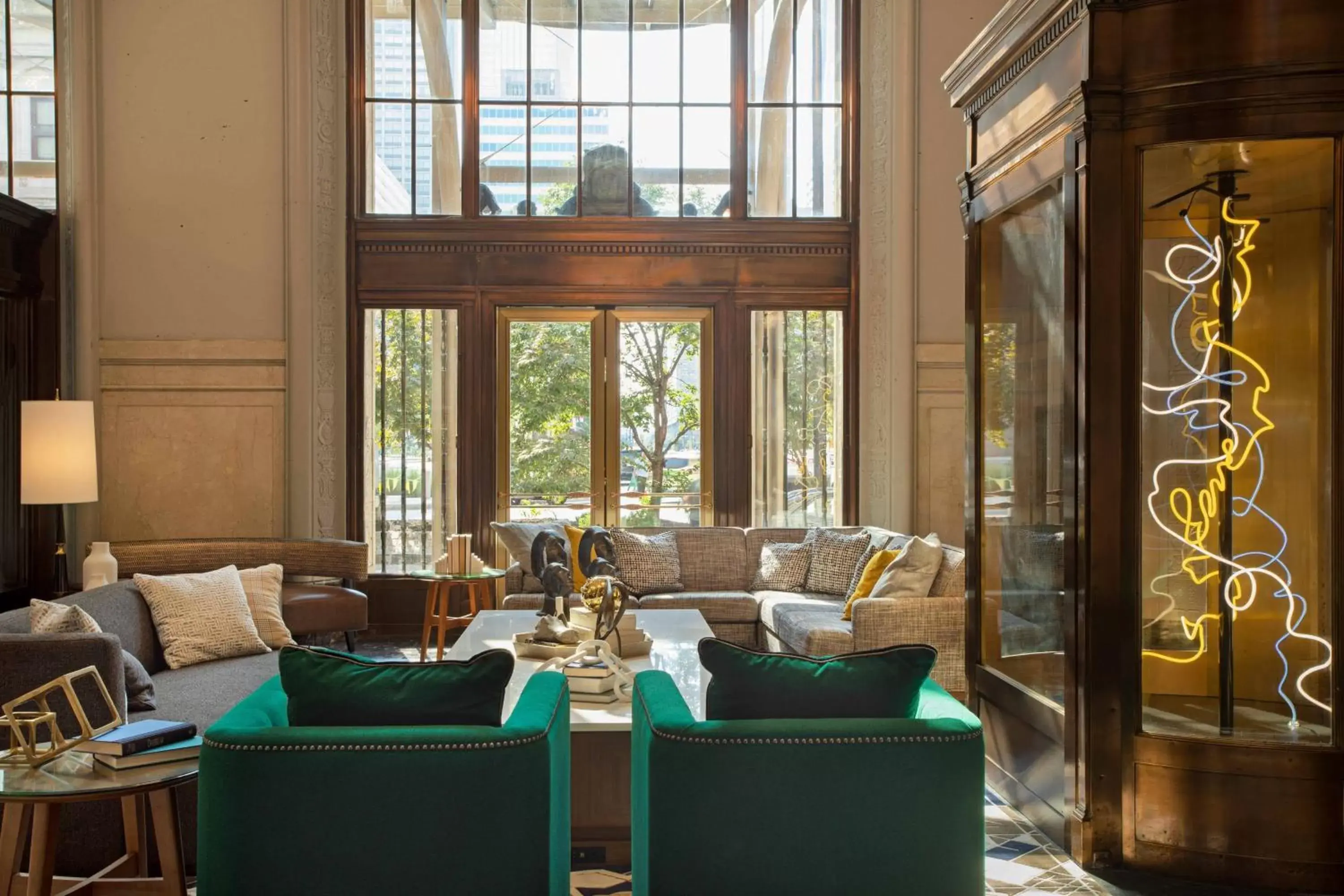 Lobby or reception, Seating Area in The Notary Hotel, Philadelphia, Autograph Collection