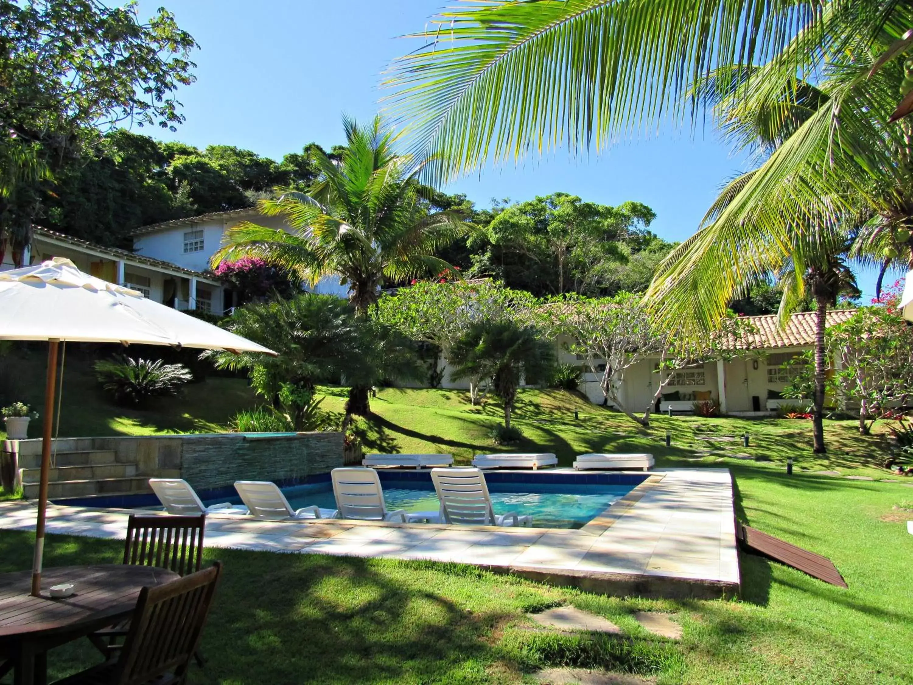 View (from property/room), Swimming Pool in Pousada Bucaneiro