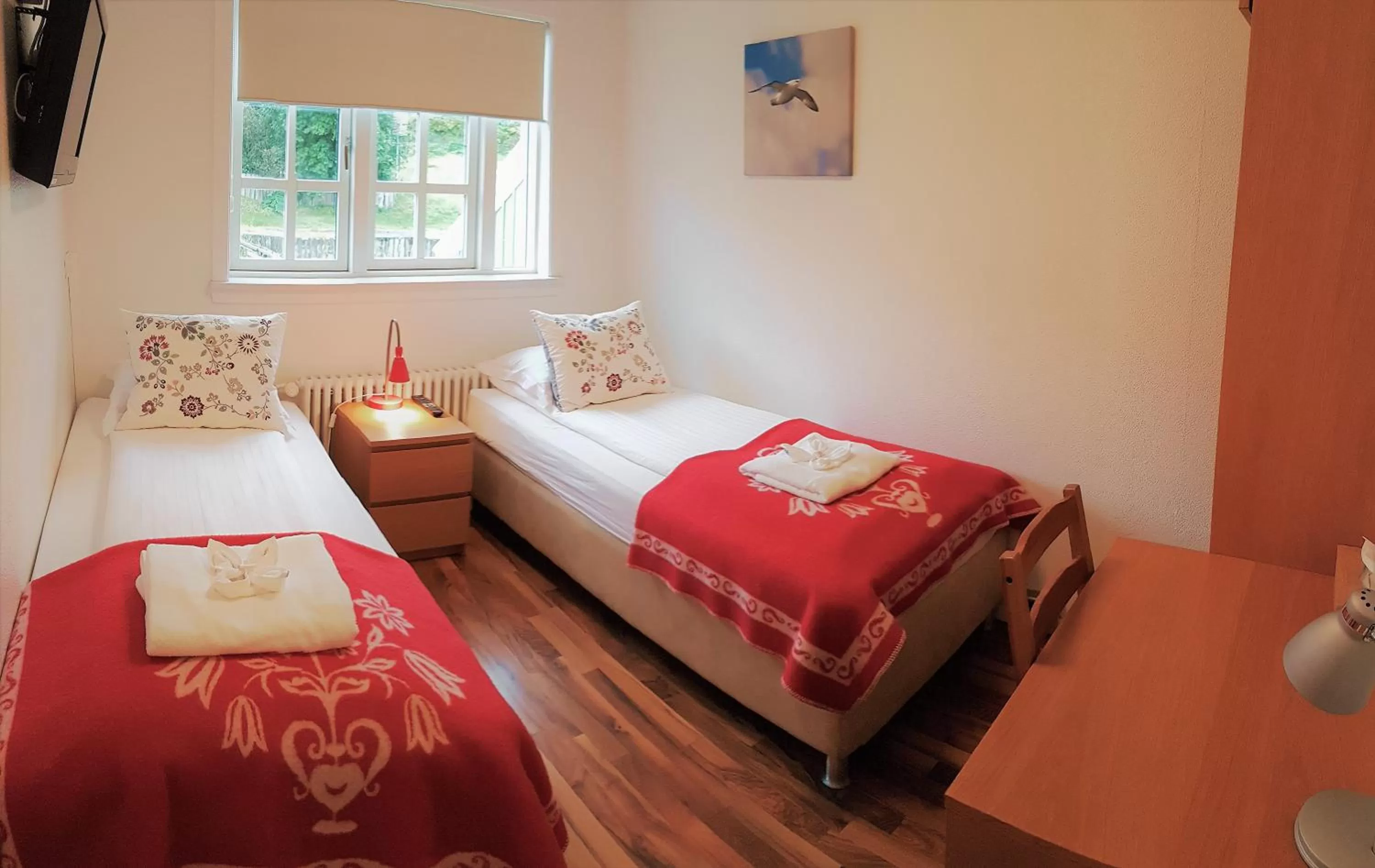 Bedroom, Bed in Hótel Tindastóll