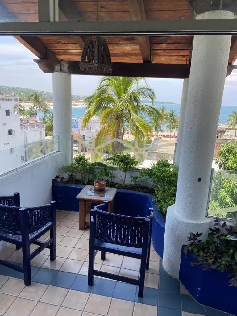 Balcony/Terrace in Hotel & Hostal Mayflower