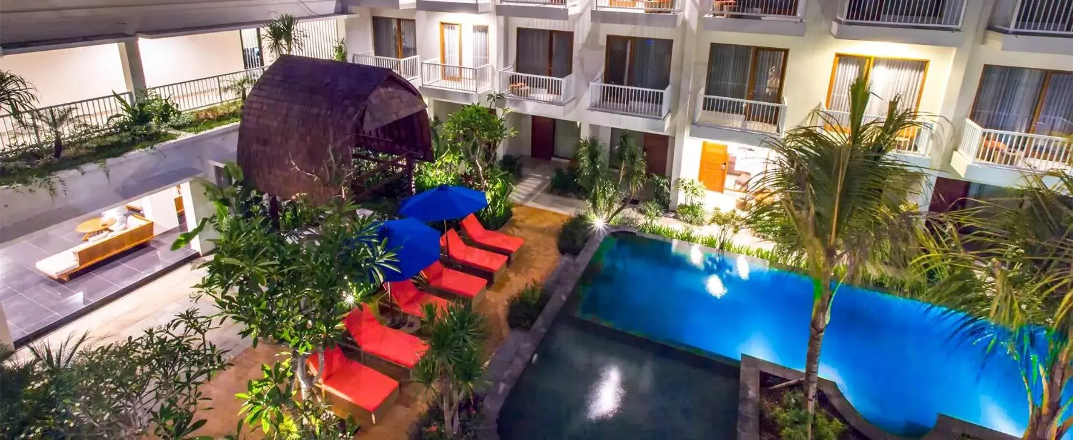 Swimming pool, Pool View in Abian Harmony Hotel