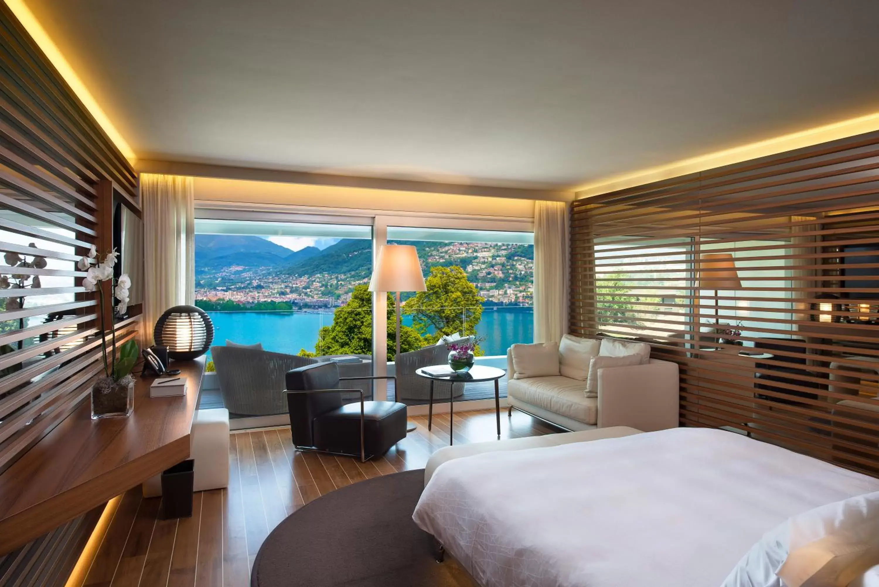 Bed in The View Lugano