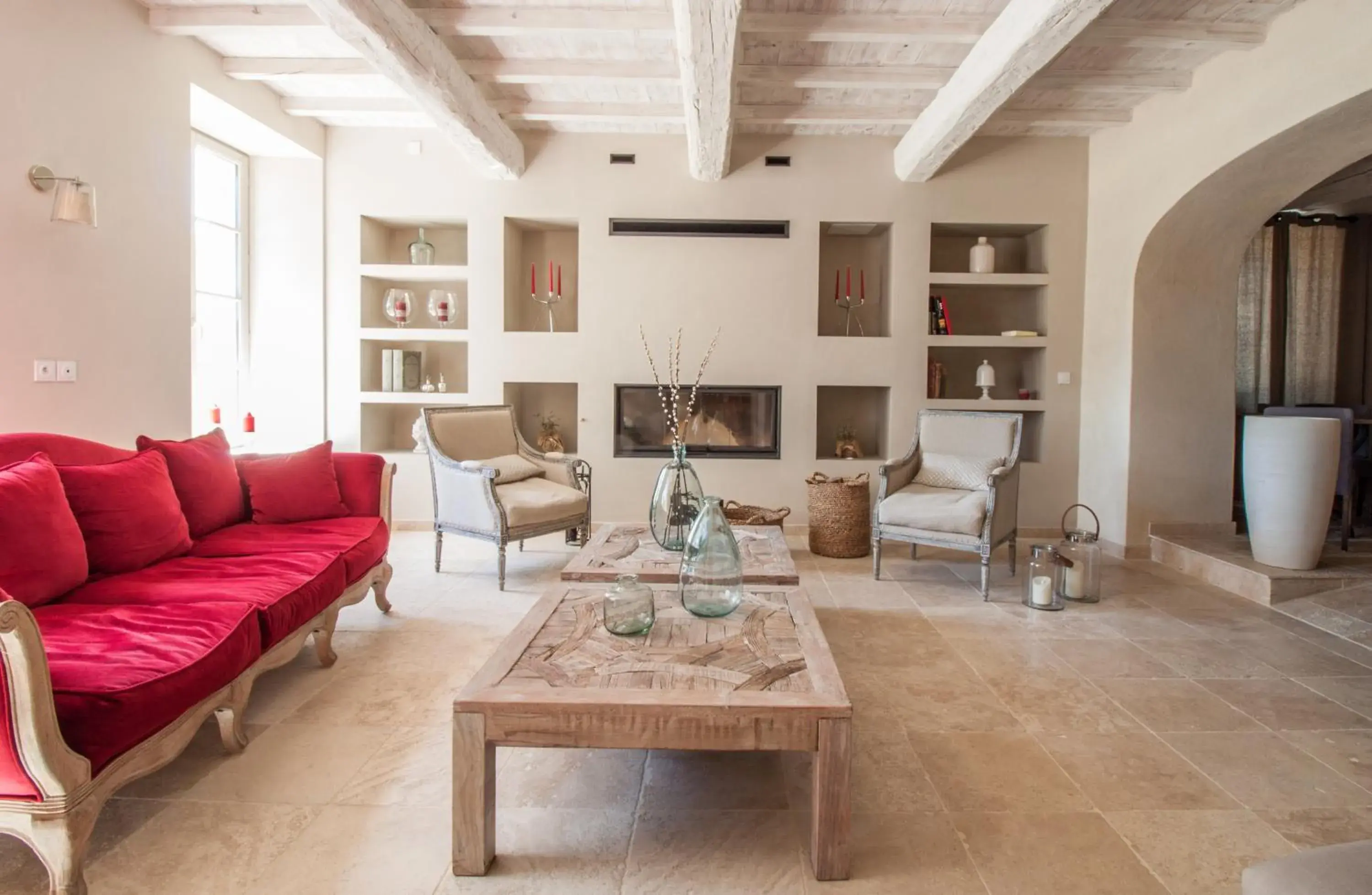 Communal lounge/ TV room, Seating Area in Villa Montesquieu