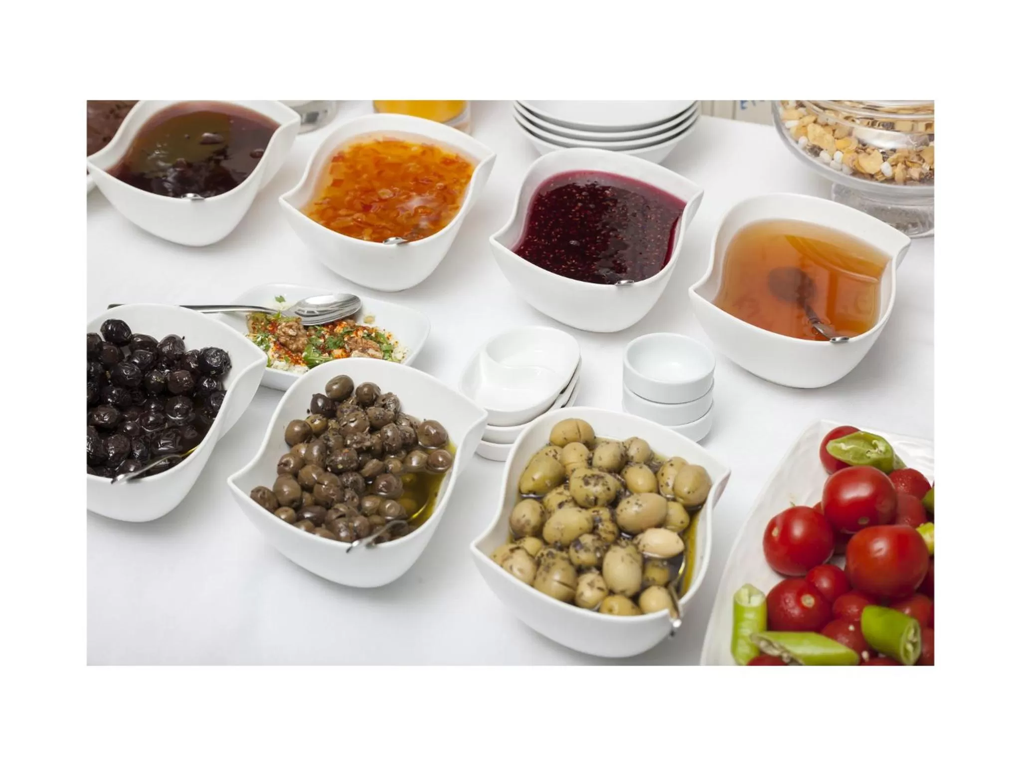 Buffet breakfast in Hotel Troya Balat