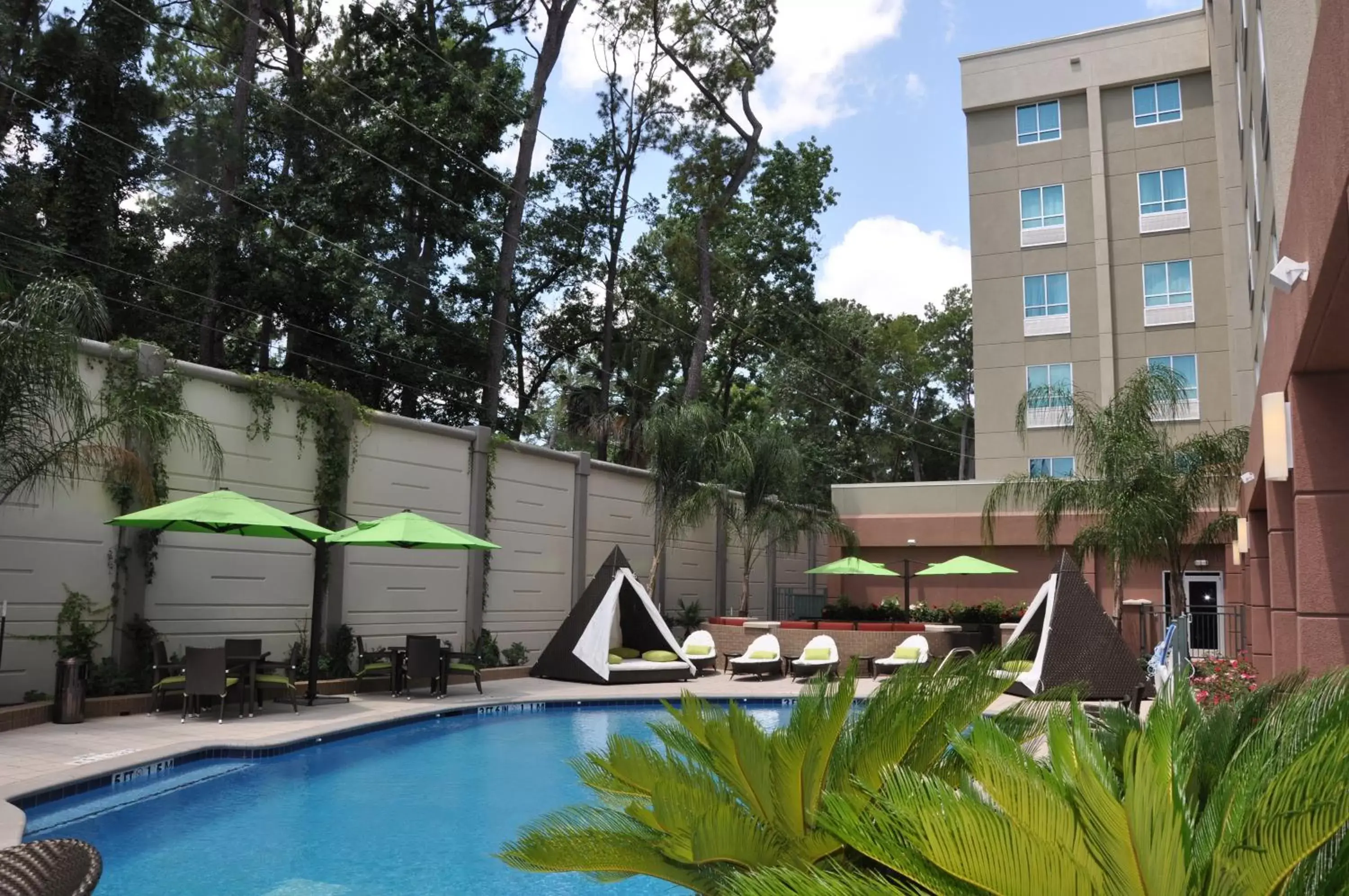 Swimming pool in Crowne Plaza Houston Galleria Area by IHG Swimming pool in Crowne Plaza Houston Galleria Area by IHG
