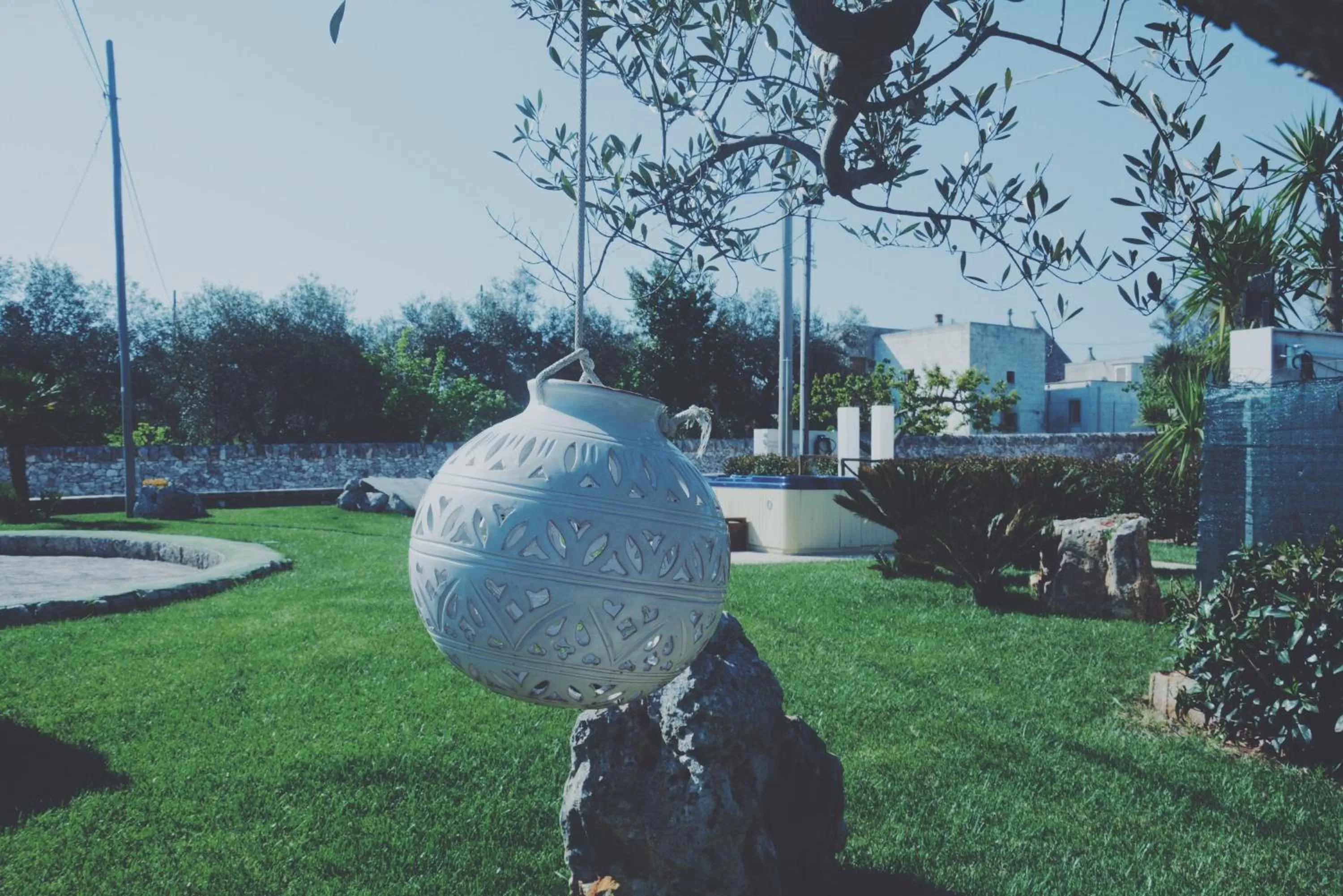 Decorative detail, Garden in B&B Villa Grassi