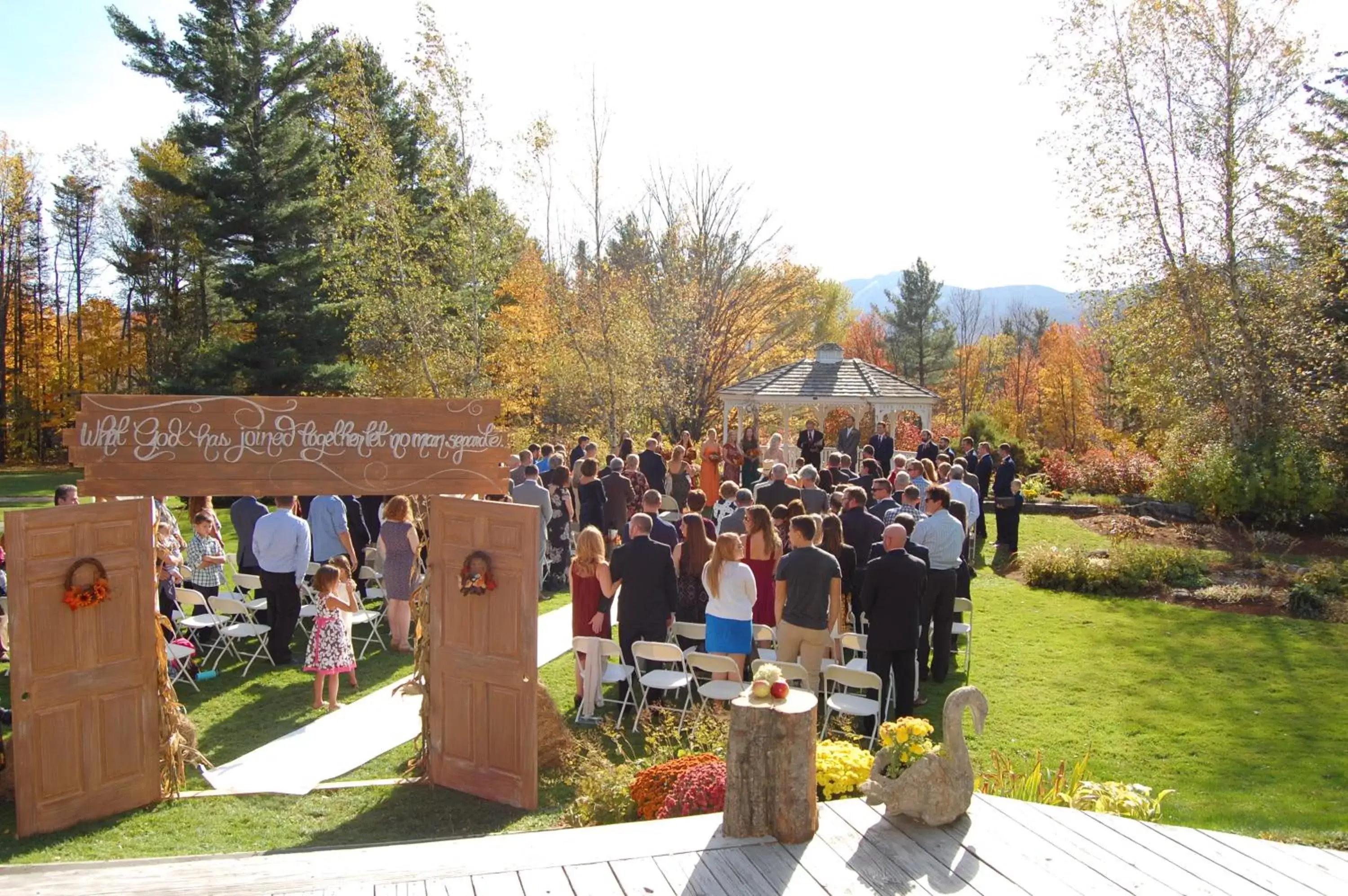 Garden in Summit Lodge