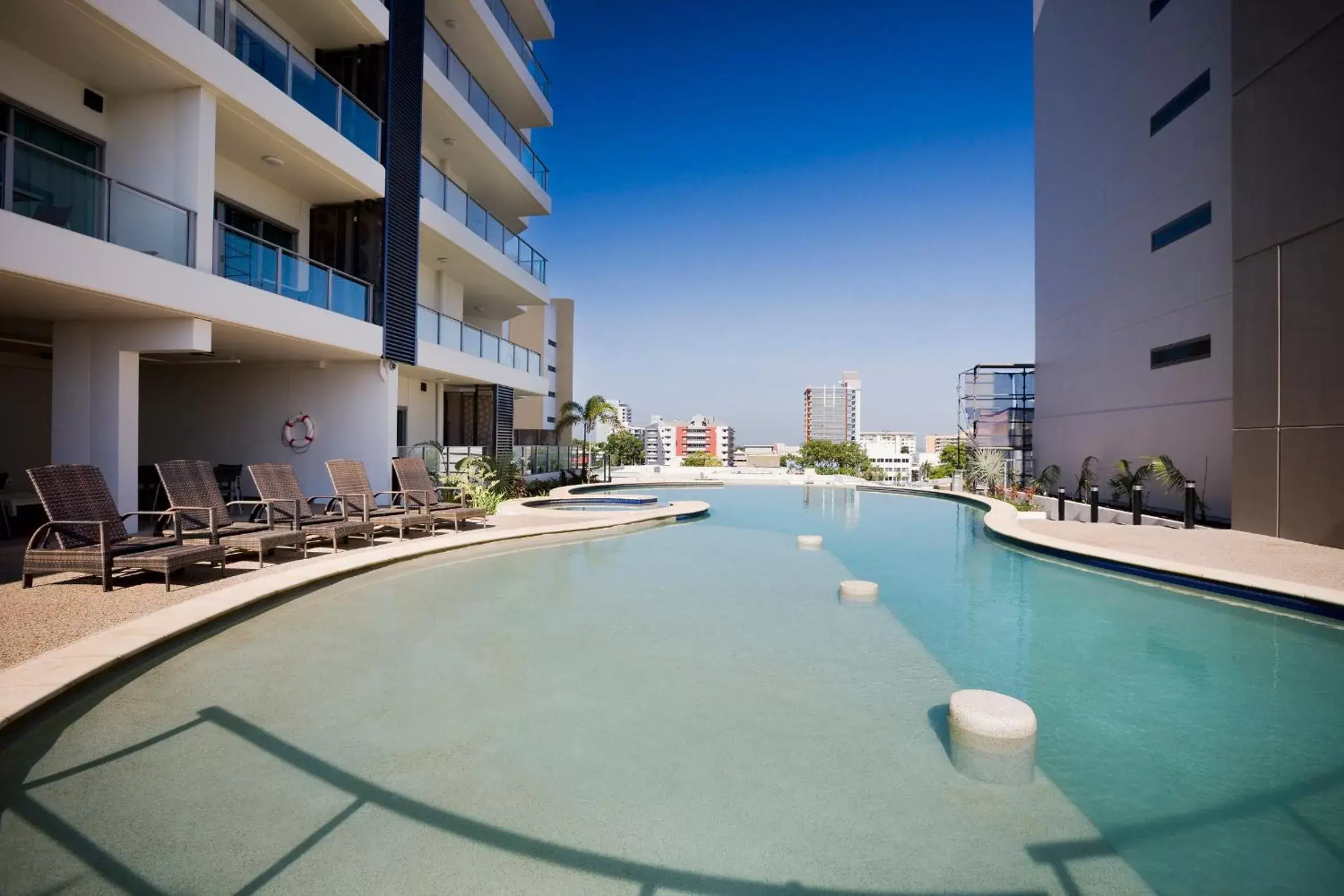 Swimming Pool in Mantra Pandanas