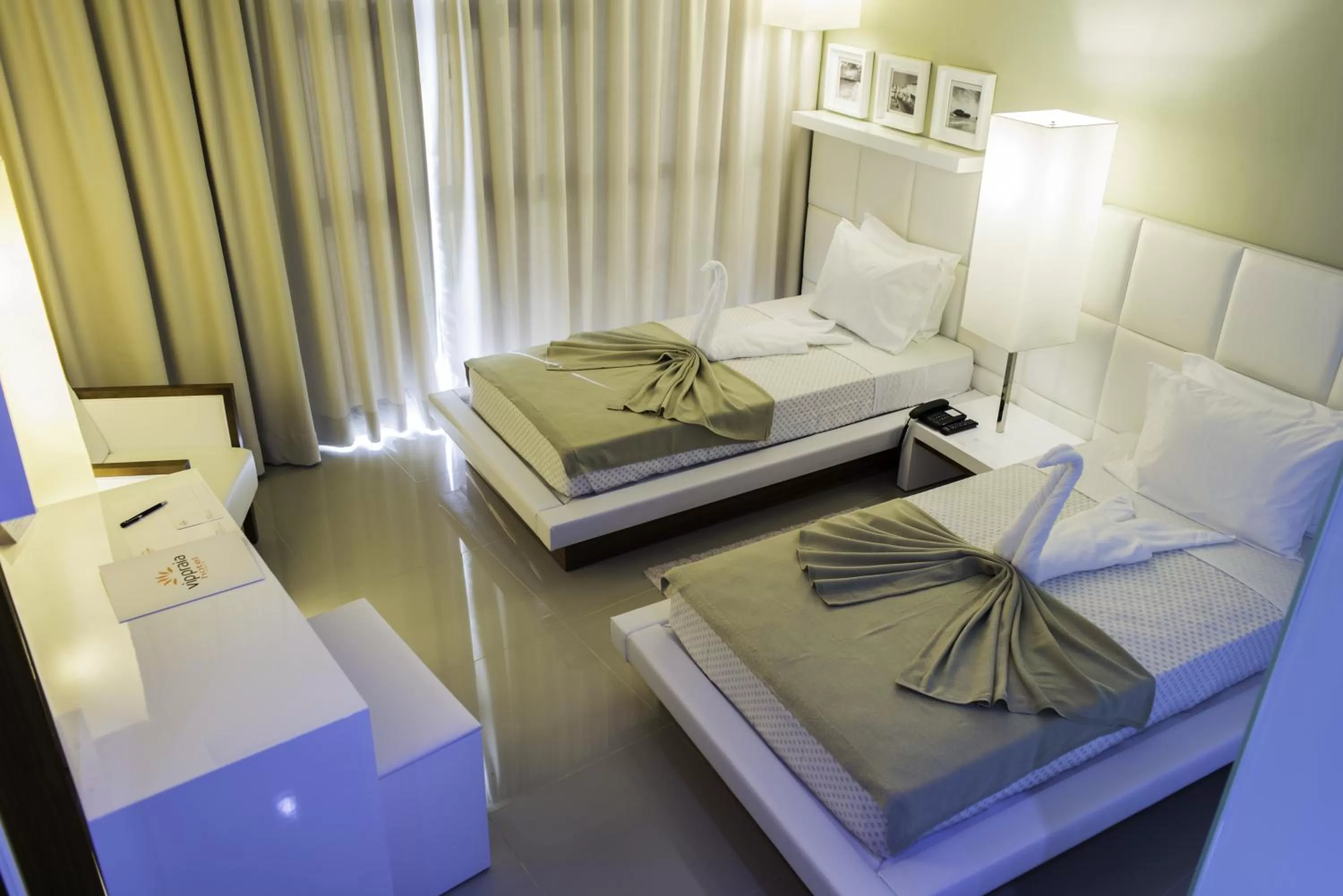 Bed in Hotel Vip Praia