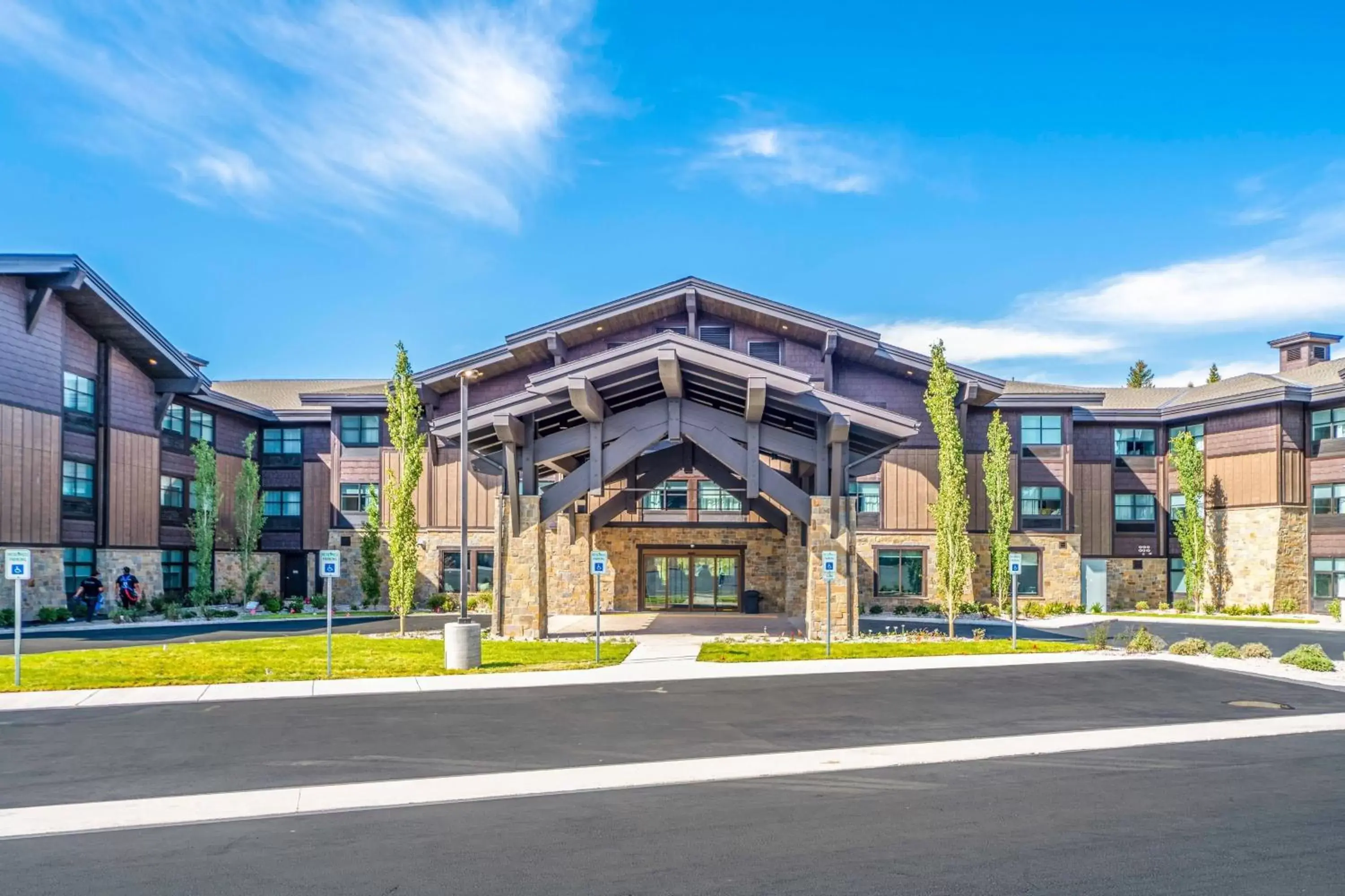 Property Building in SpringHill Suites Island Park Yellowstone