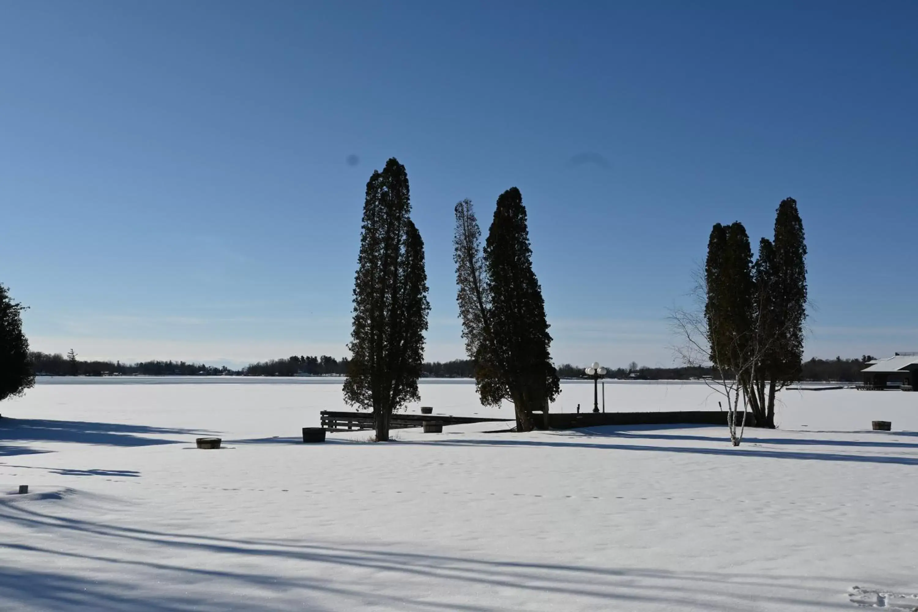 Natural landscape, Winter in The Gananoque Inn & Spa