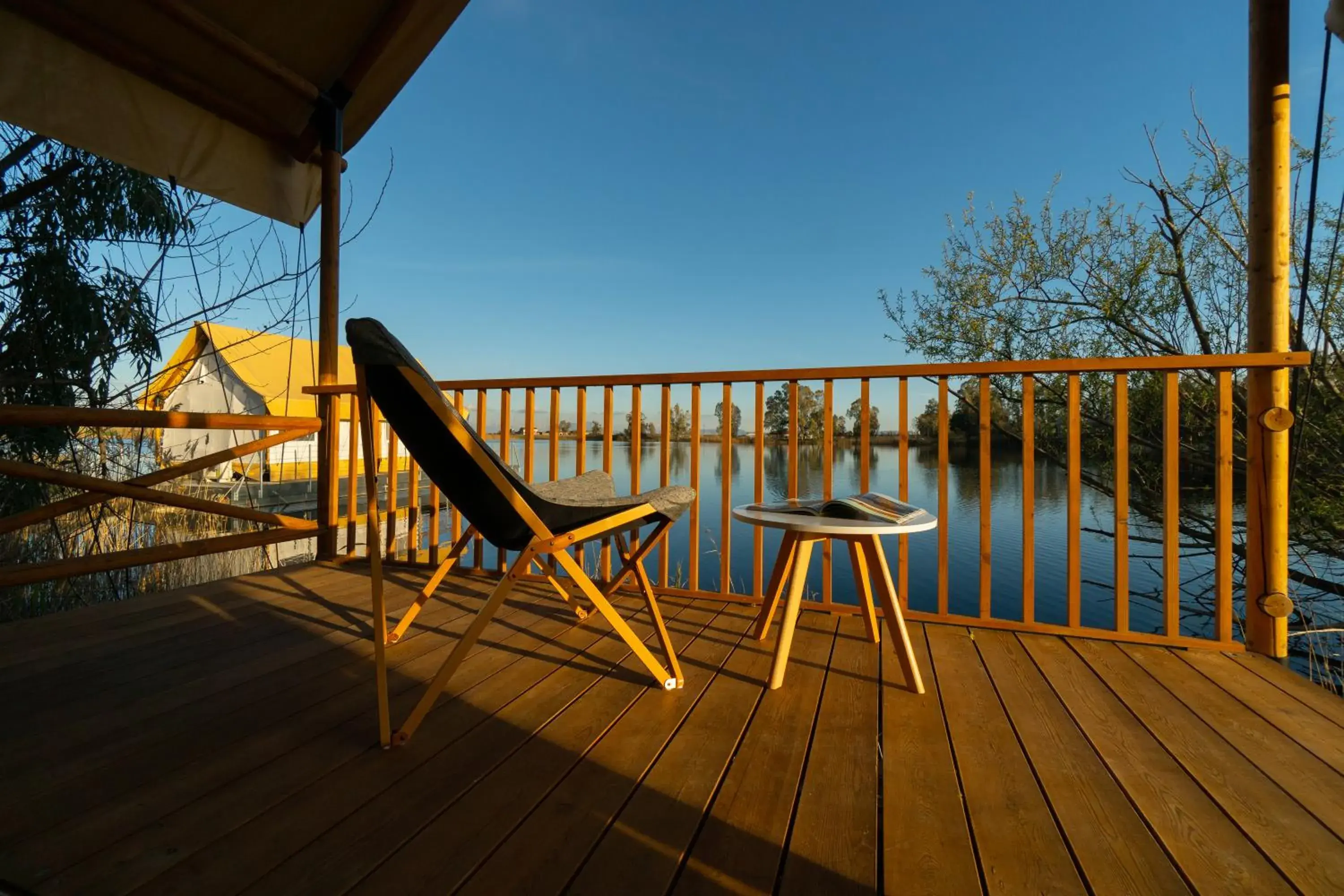 Patio, Balcony/Terrace in Nabi Resort Glamping & SPA