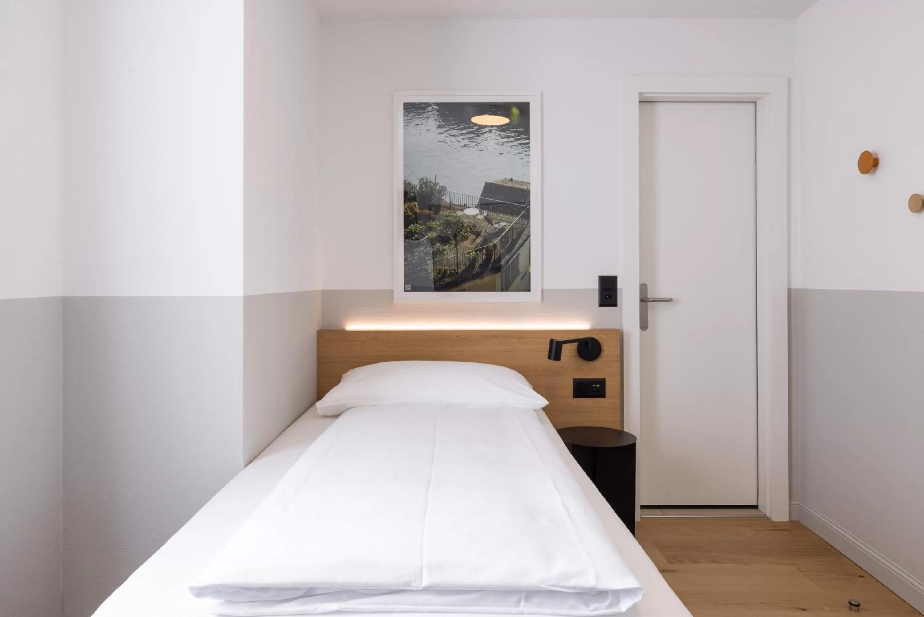 Bed in Fred Hotel Zürich Hauptbahnhof