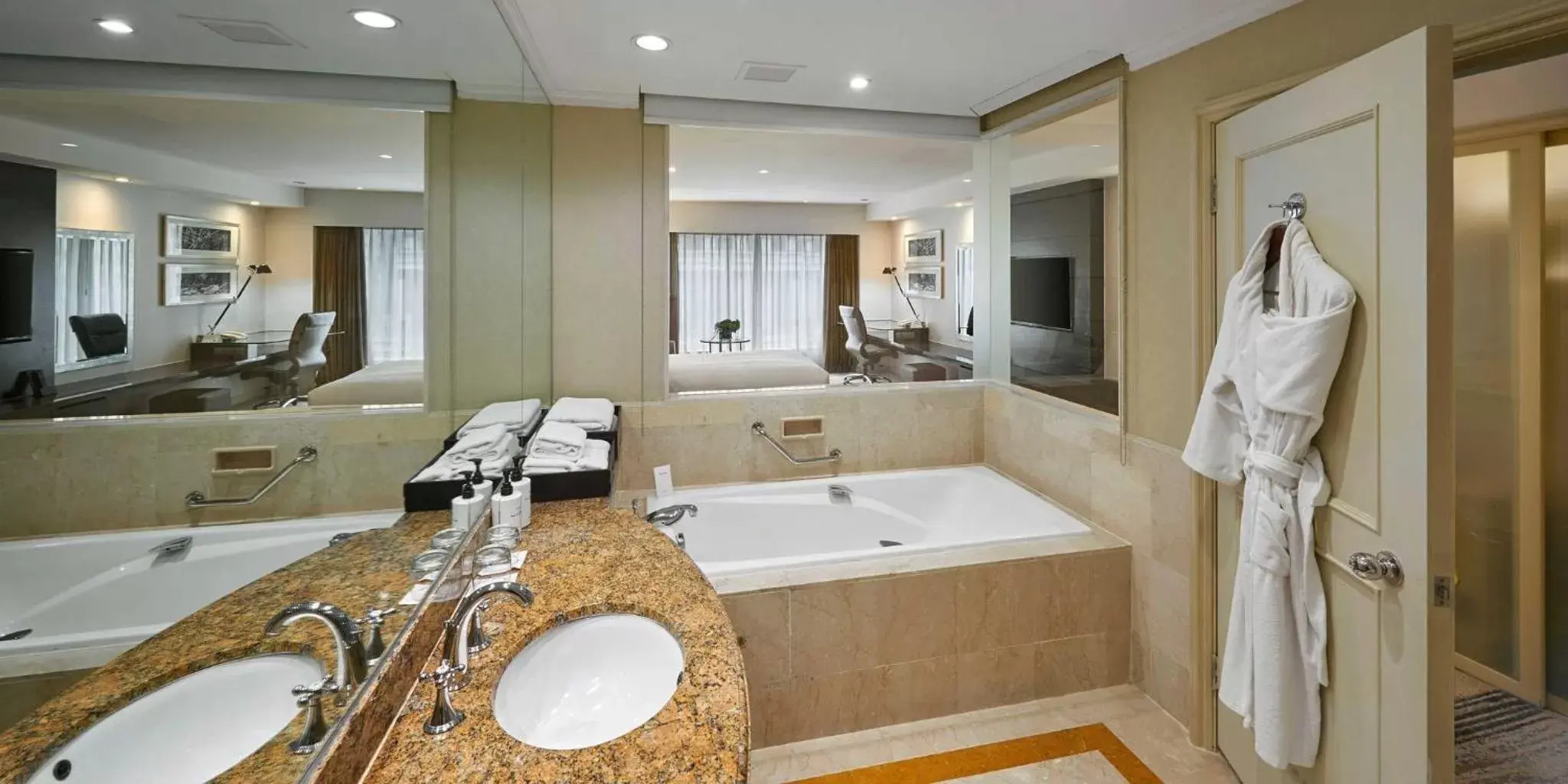 Photo of the whole room, Bathroom in InterContinental Kuala Lumpur, an IHG Hotel