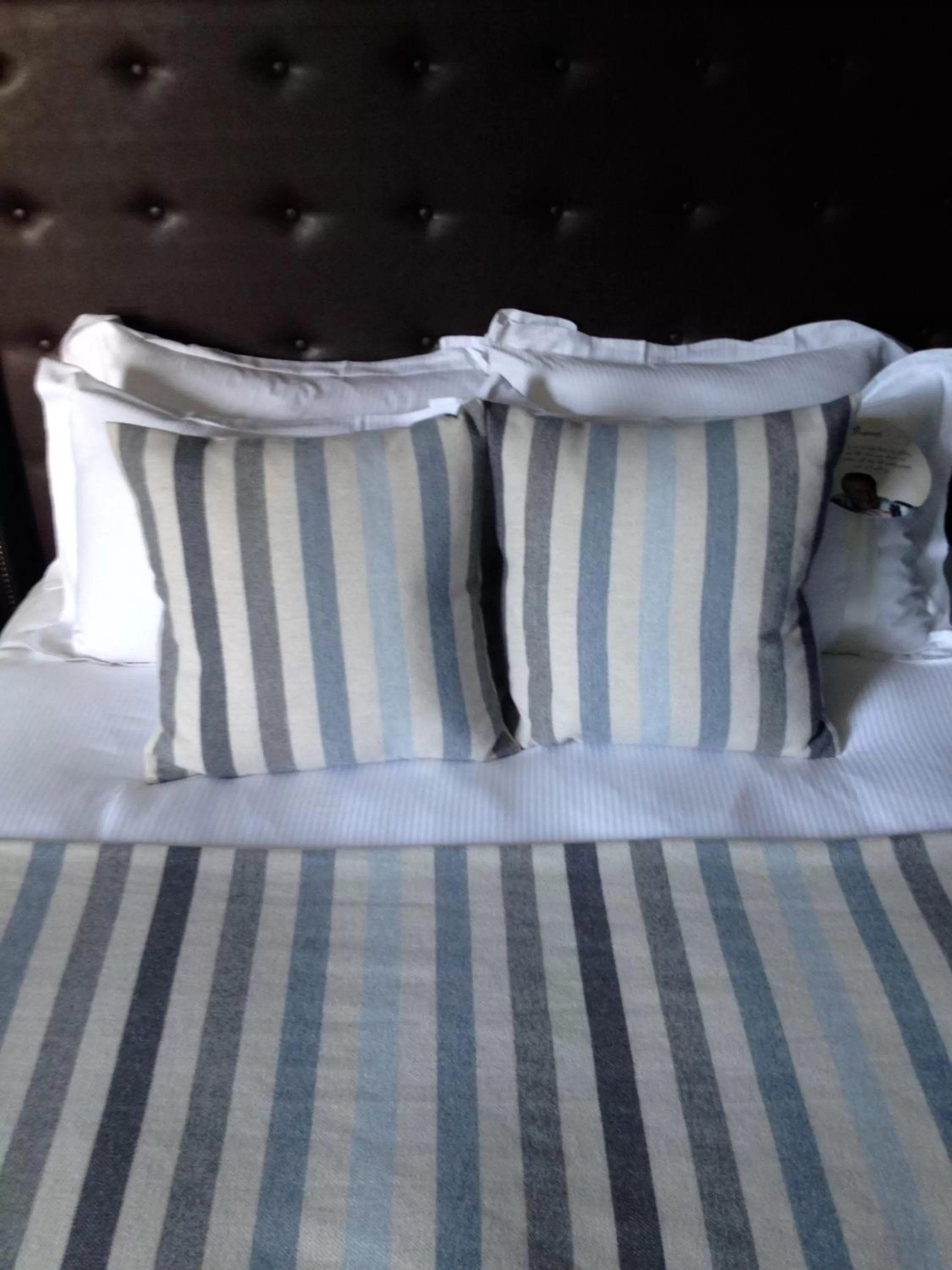 Decorative detail, Bed in The Crown And Thistle, Abingdon