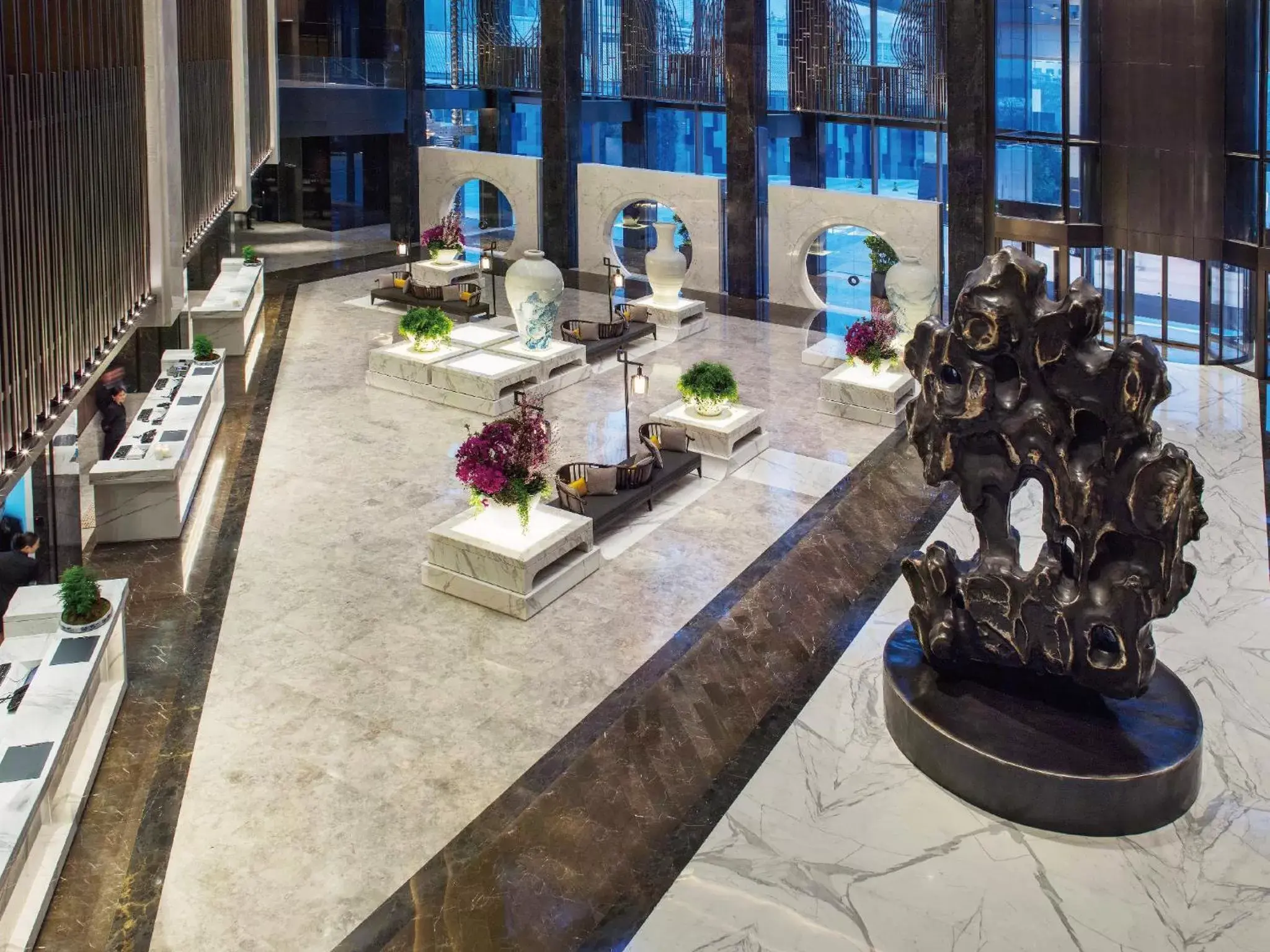 Lobby or reception in NUO Hotel Beijing