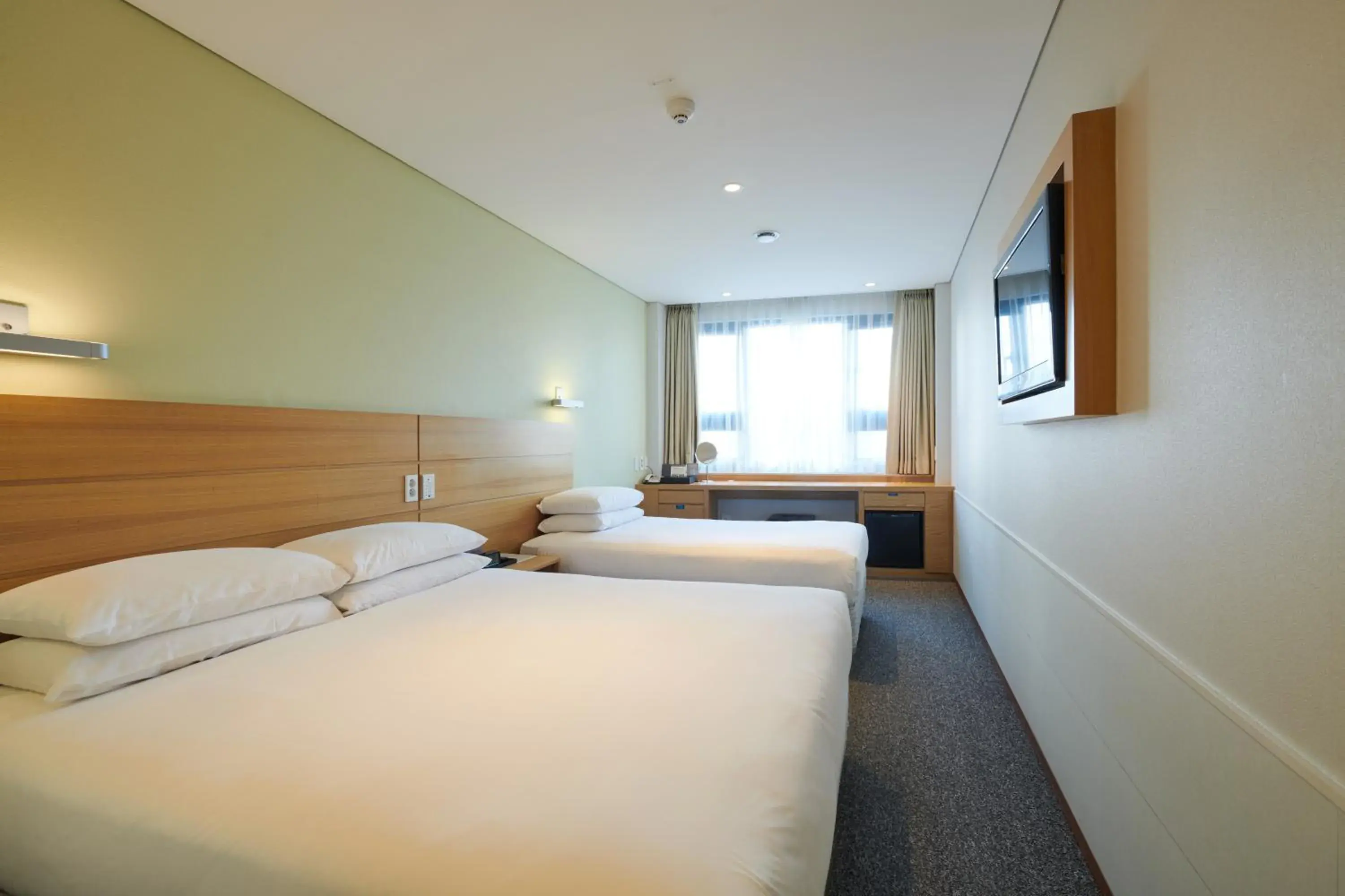 Photo of the whole room, Bed in Nine Tree Hotel Myeongdong