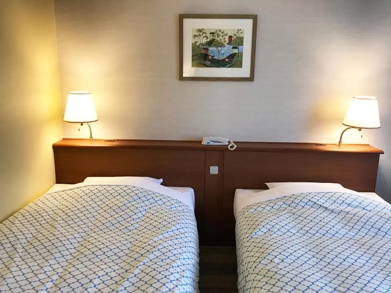 Bed in Hotel Nikko Huis Ten Bosch Bed in Hotel Nikko Huis Ten Bosch