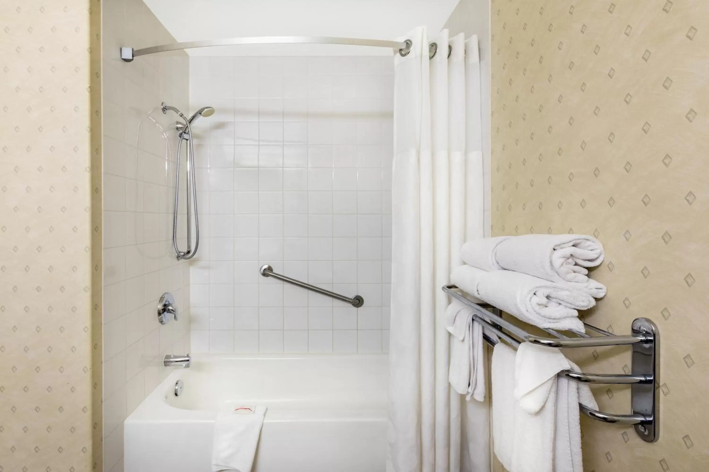 Bathroom in Ramada by Wyndham Clairmont/Grande Prairie