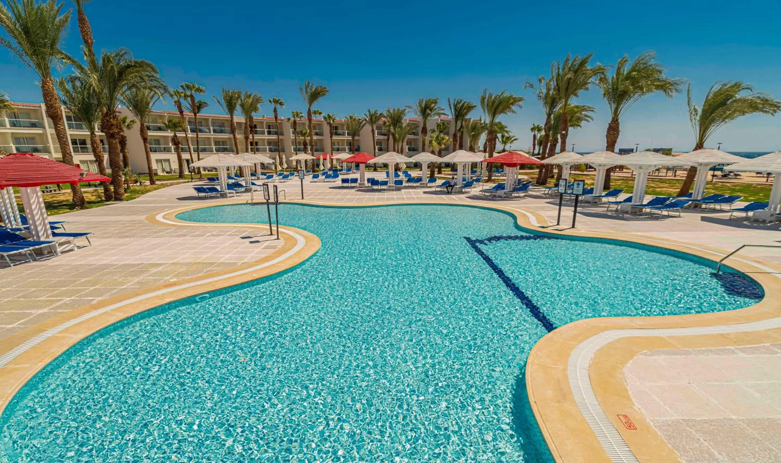 Swimming pool in Amarina Abu Soma Resort & Aquapark Swimming pool in Amarina Abu Soma Resort & Aquapark