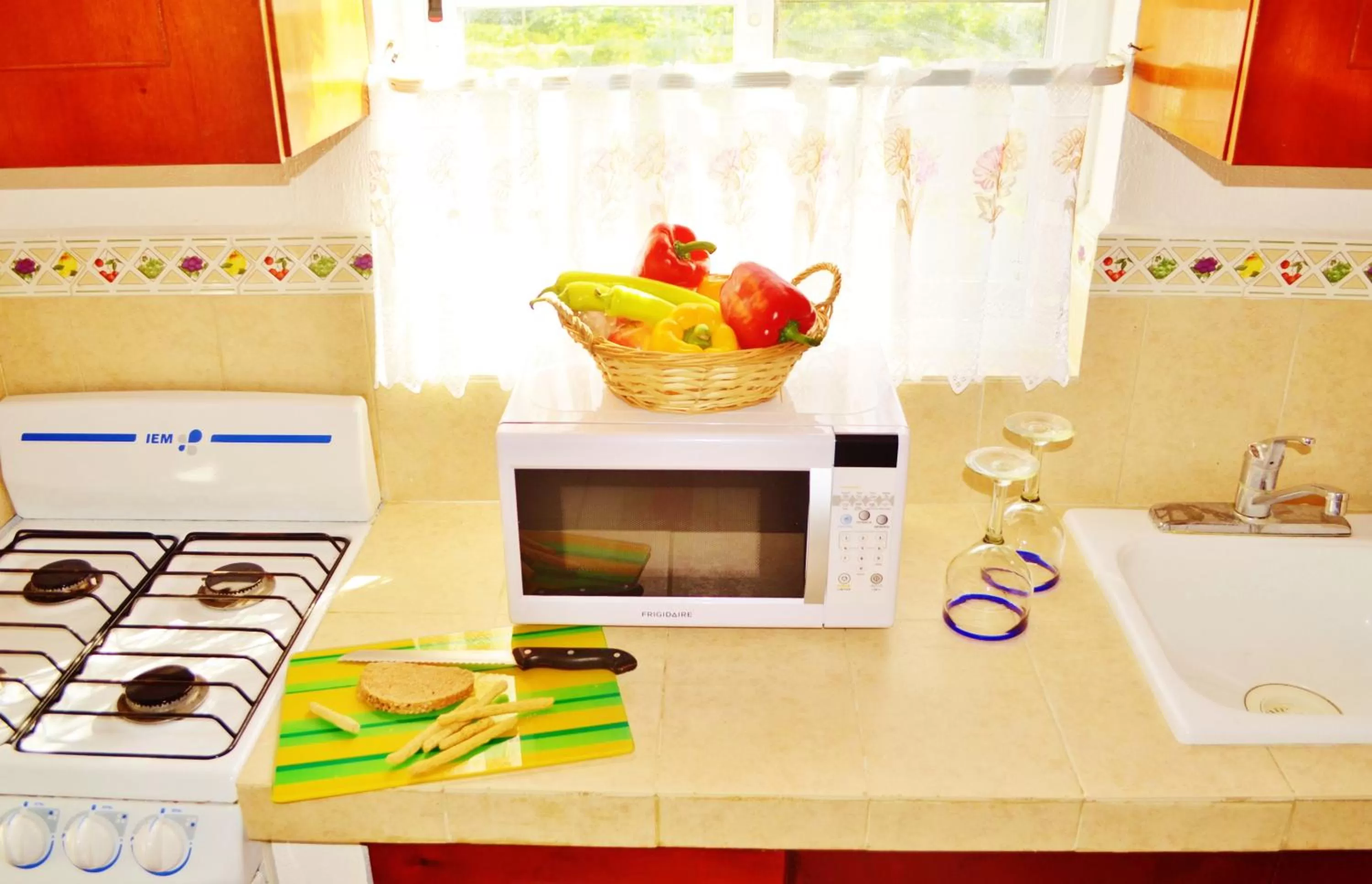 Kitchen or kitchenette in Corales Suites