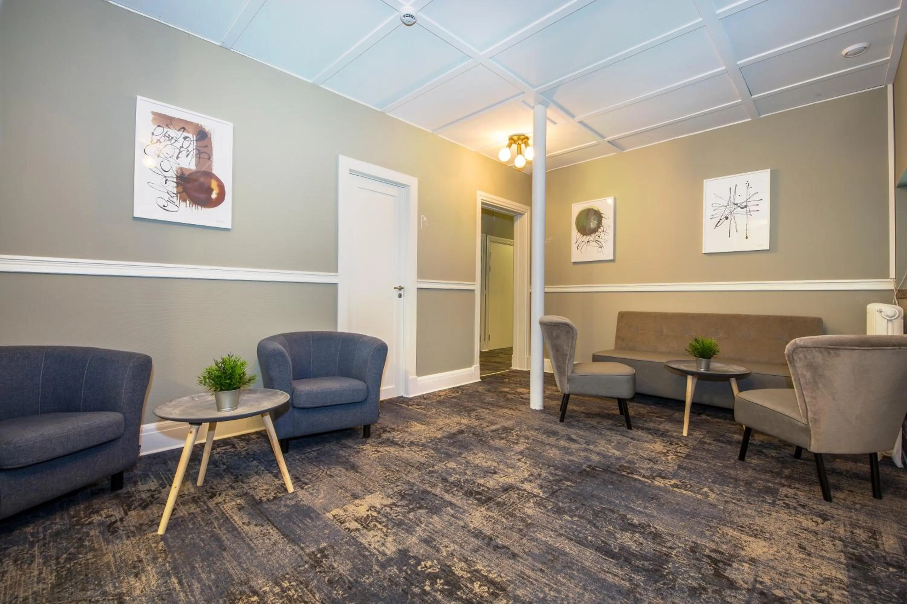 Lobby or reception in City Hotell Avenyn