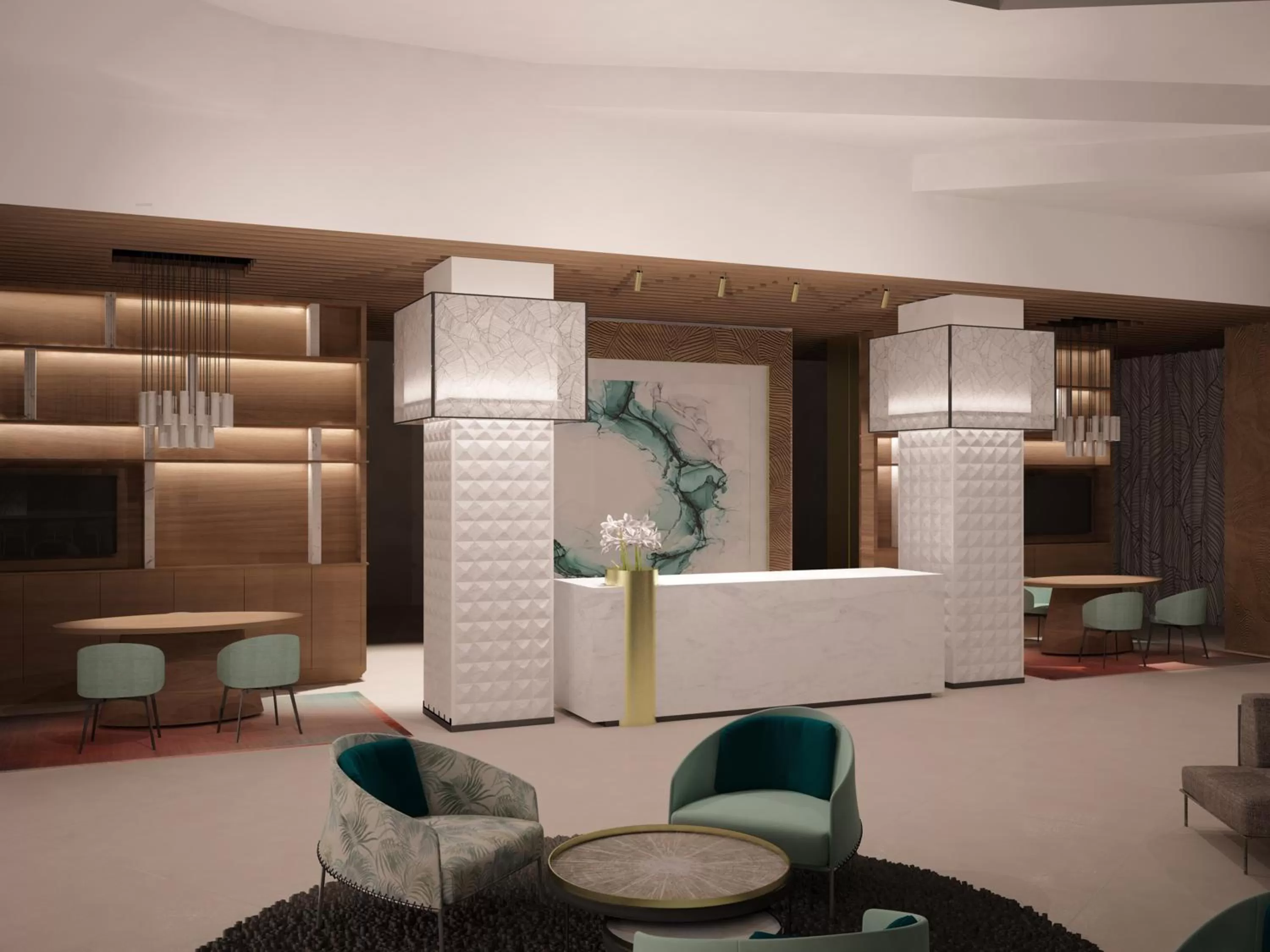 Lobby or reception in Novotel Convention And Spa