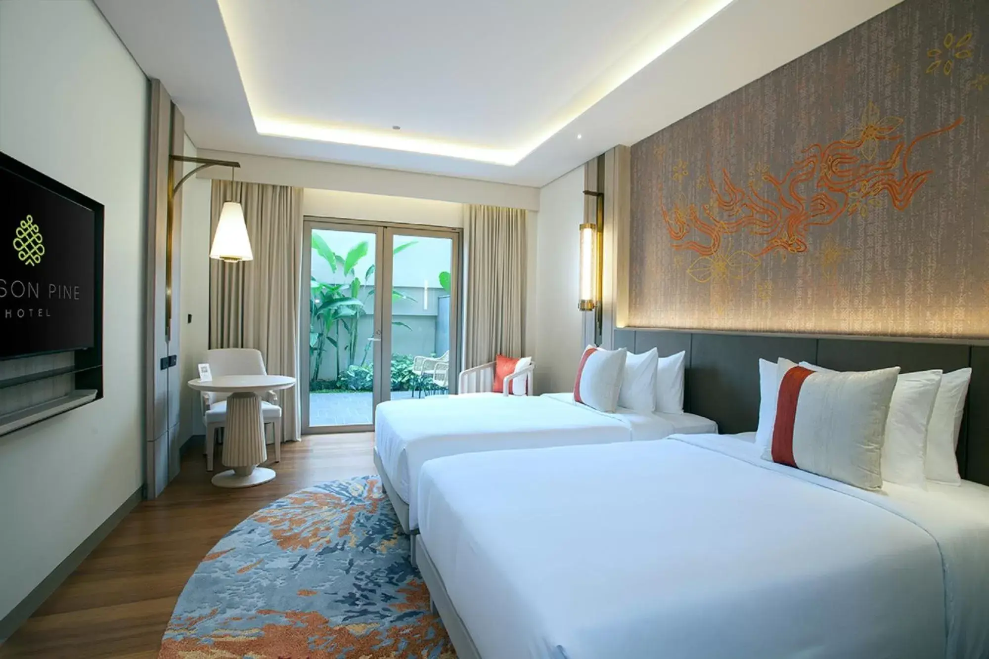 Bed in Mason Pine Hotel Bandung