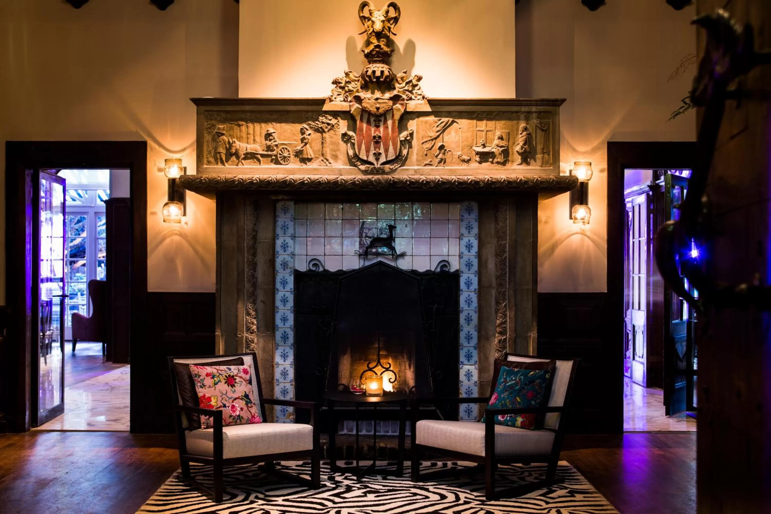 Lounge or bar in Kasteel Kerckebosch