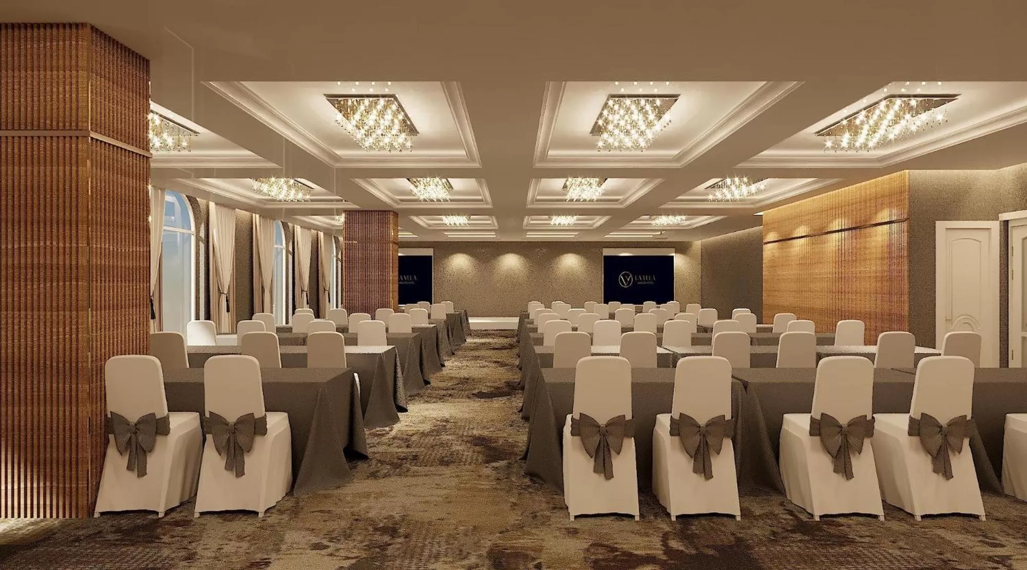 Meeting/conference room in La Vela Saigon Hotel