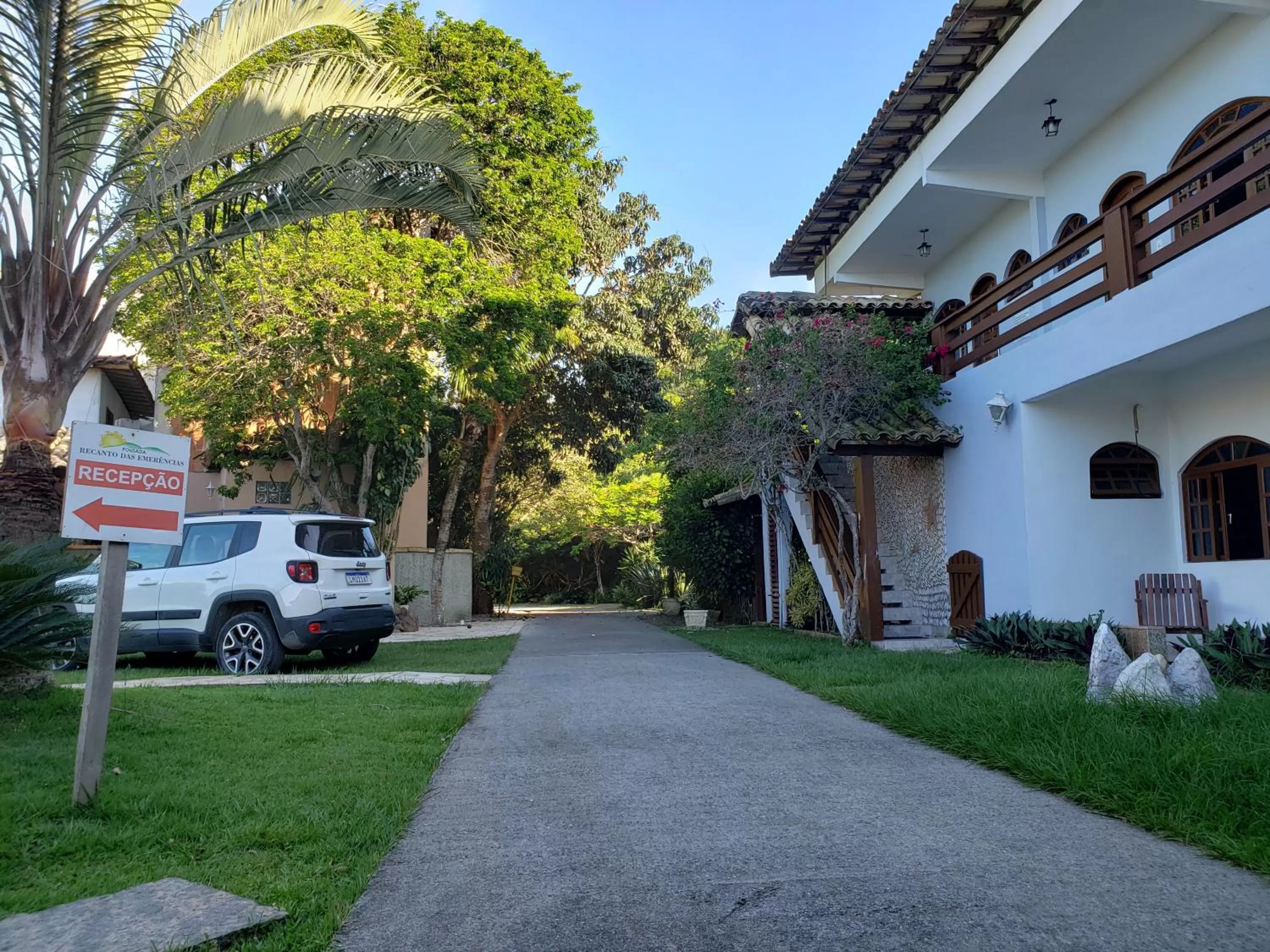 Property Building in Pousada Recanto Das Emerências