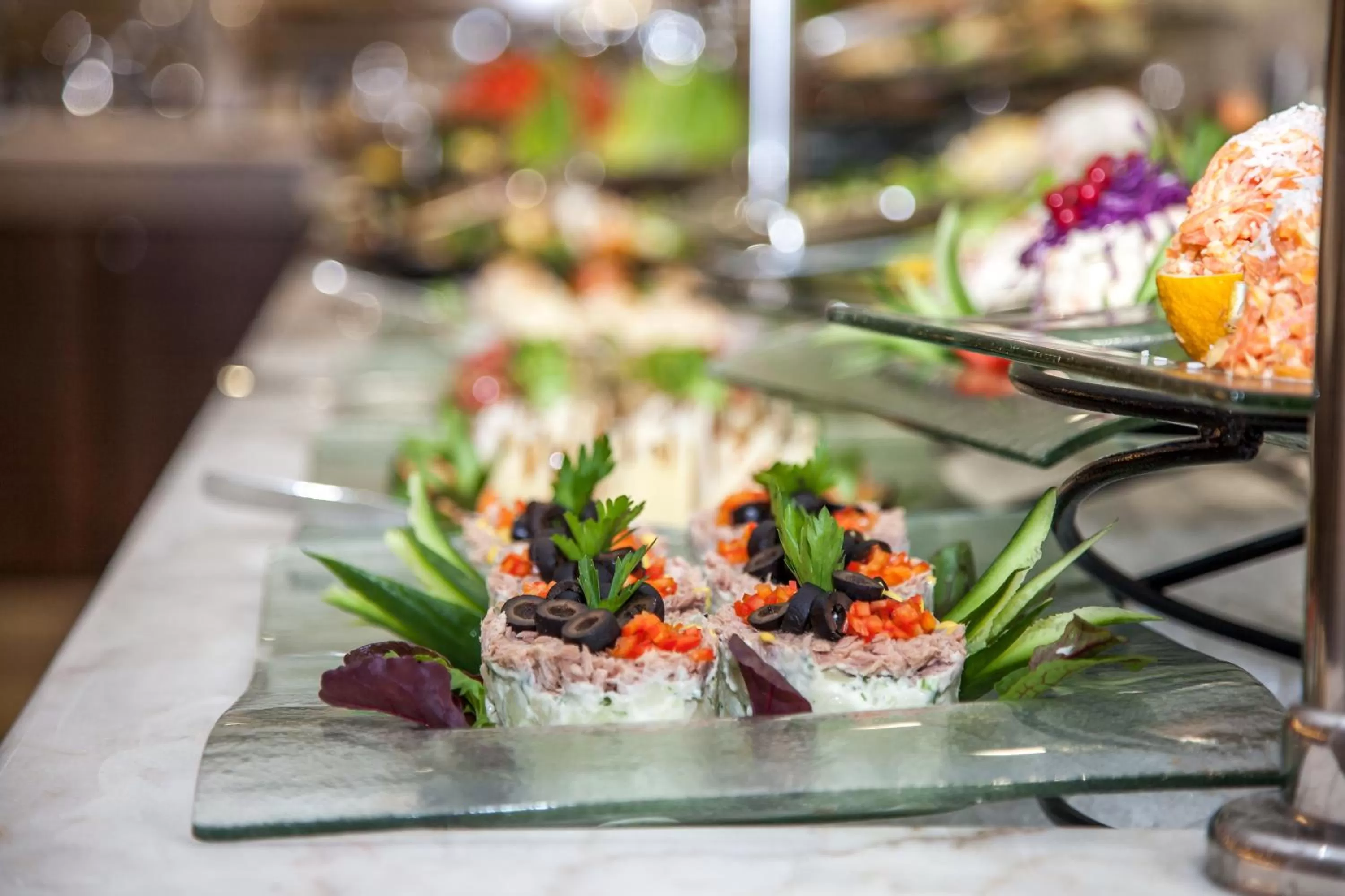 Food in Harir Palace Hotel