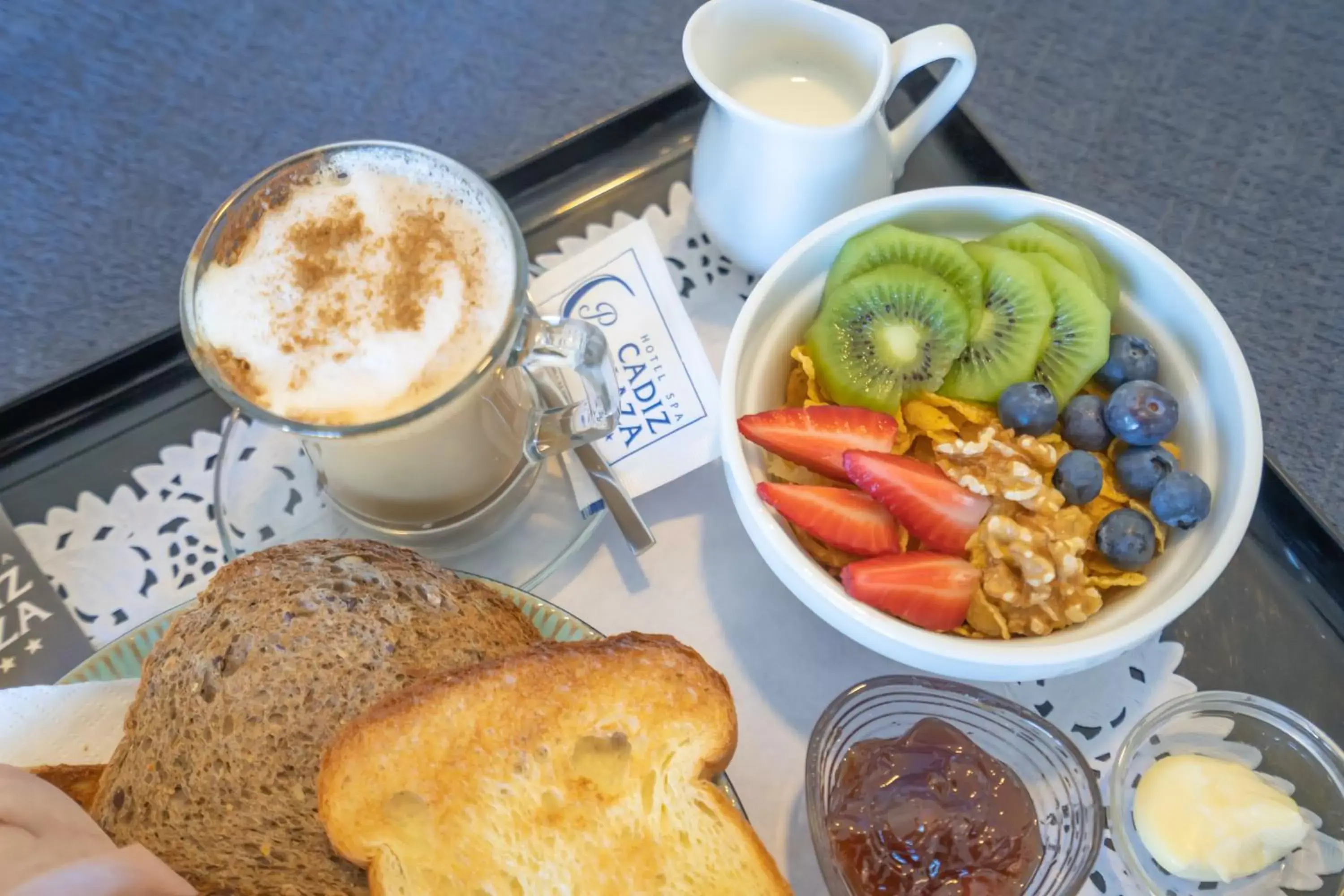 Breakfast in Hotel Spa Cádiz Plaza