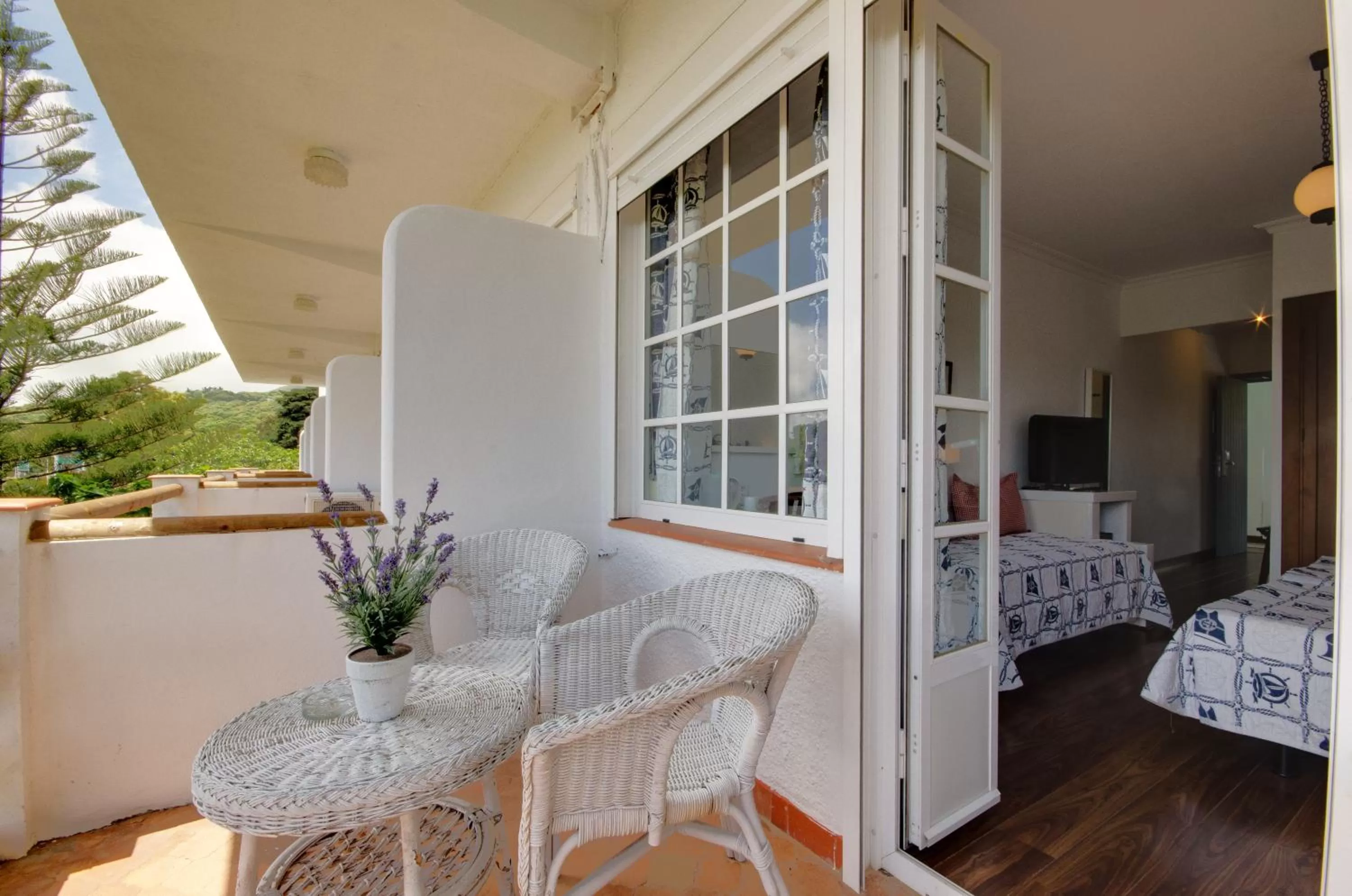 Balcony/Terrace, Bed in Mesón de Sancho