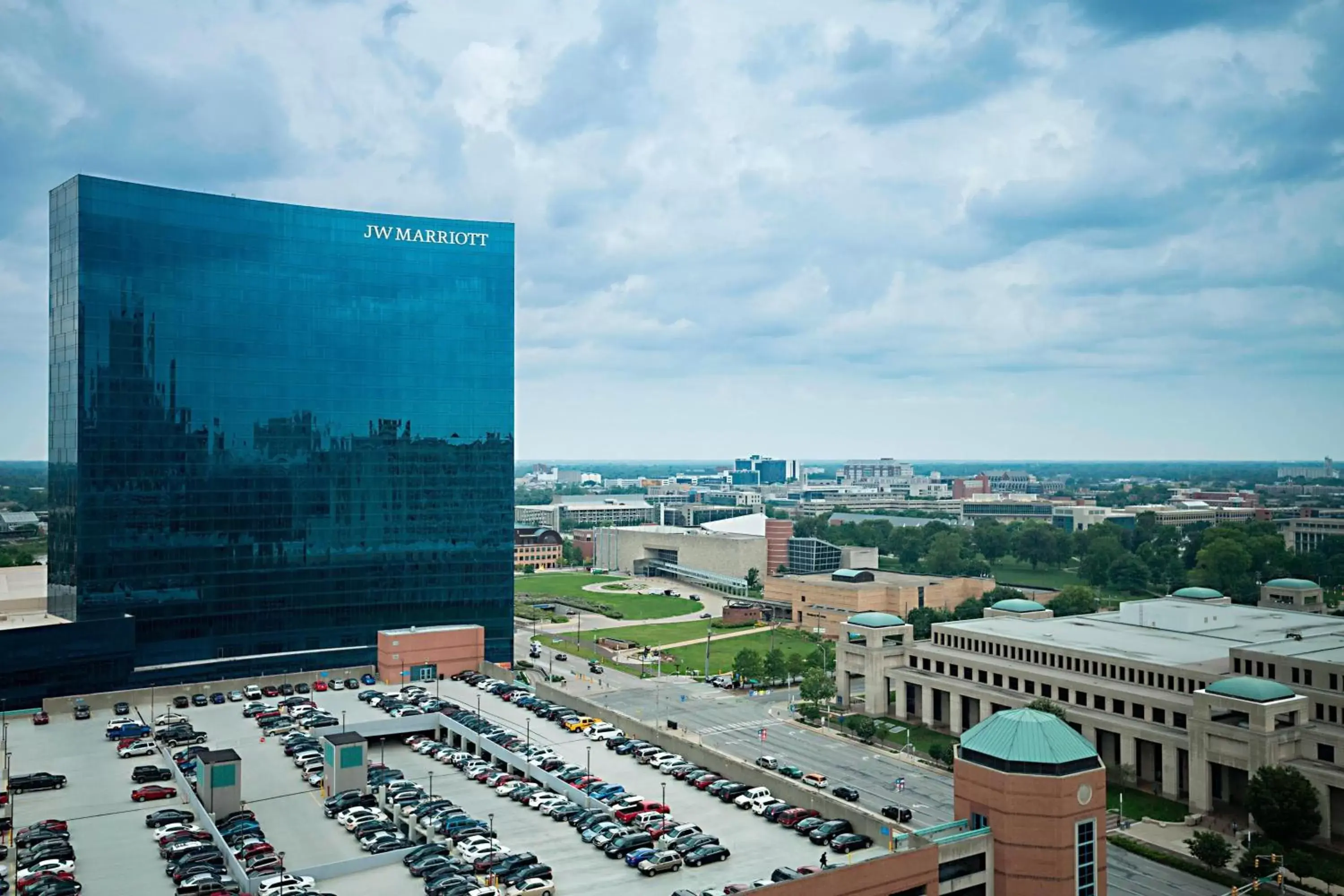 Photo of the whole room in Indianapolis Marriott Downtown