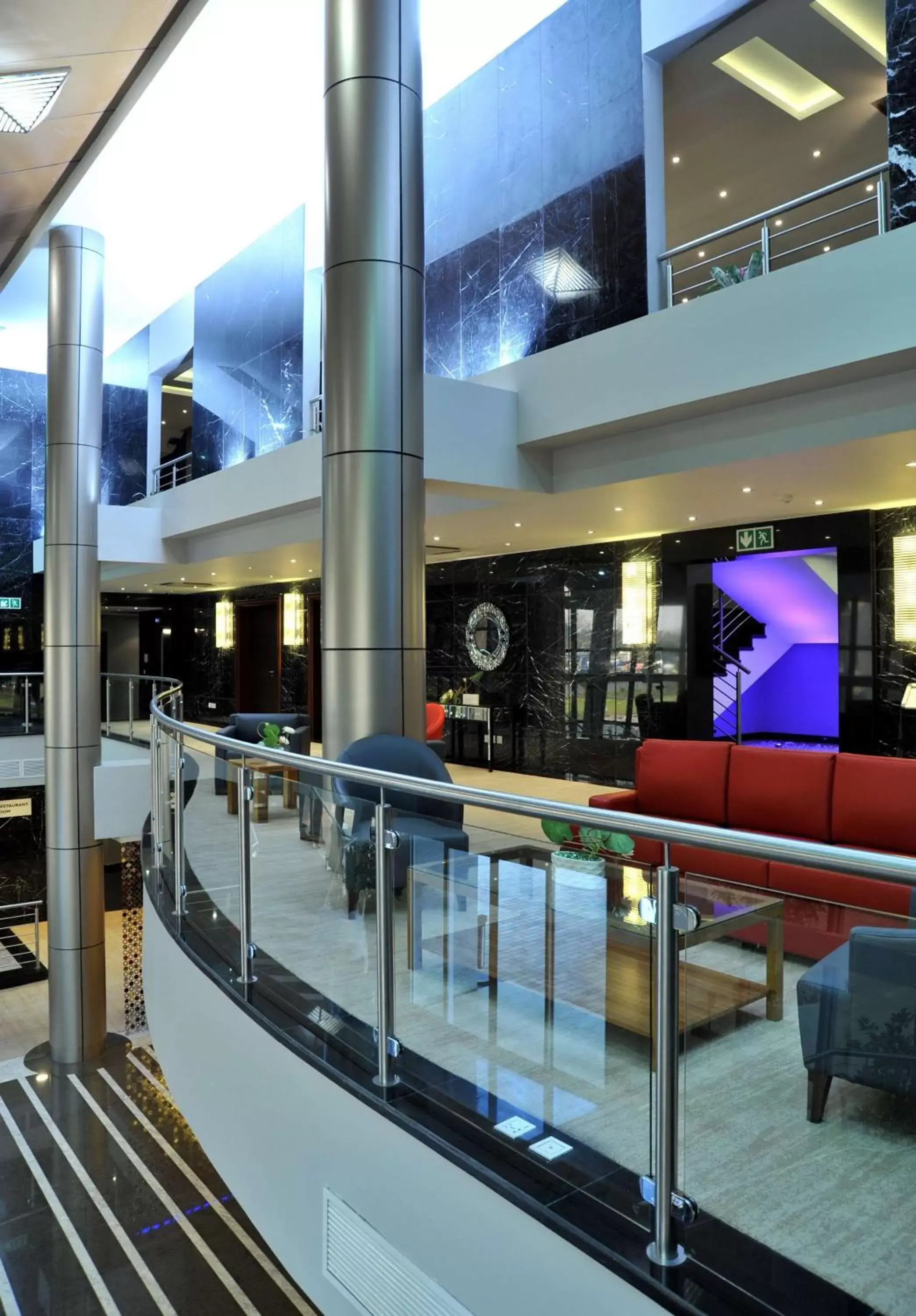 Lobby or reception in Radisson Blu Hotel Lusaka