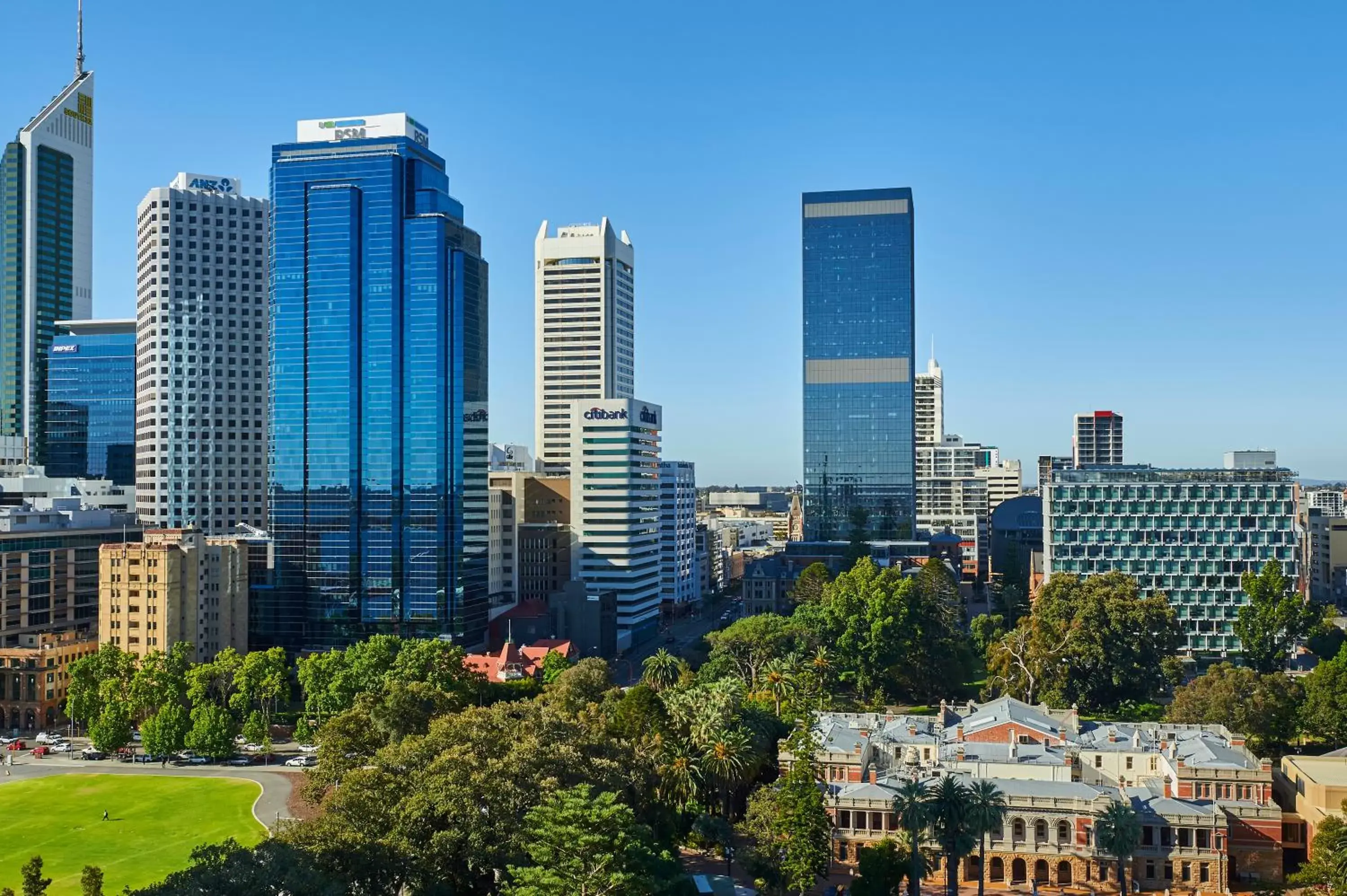 City view in Doubletree By Hilton Perth Waterfront