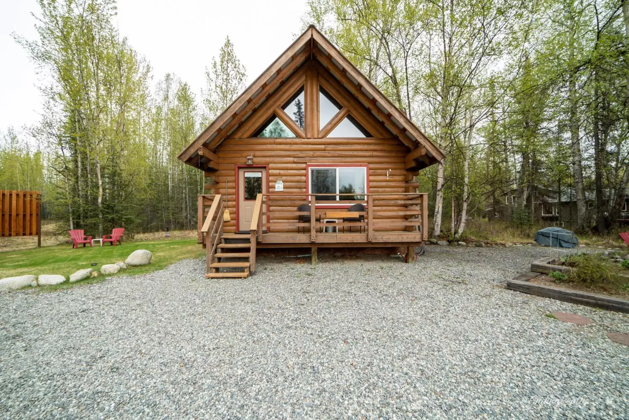 Property Building in Hatcher Pass Cabins