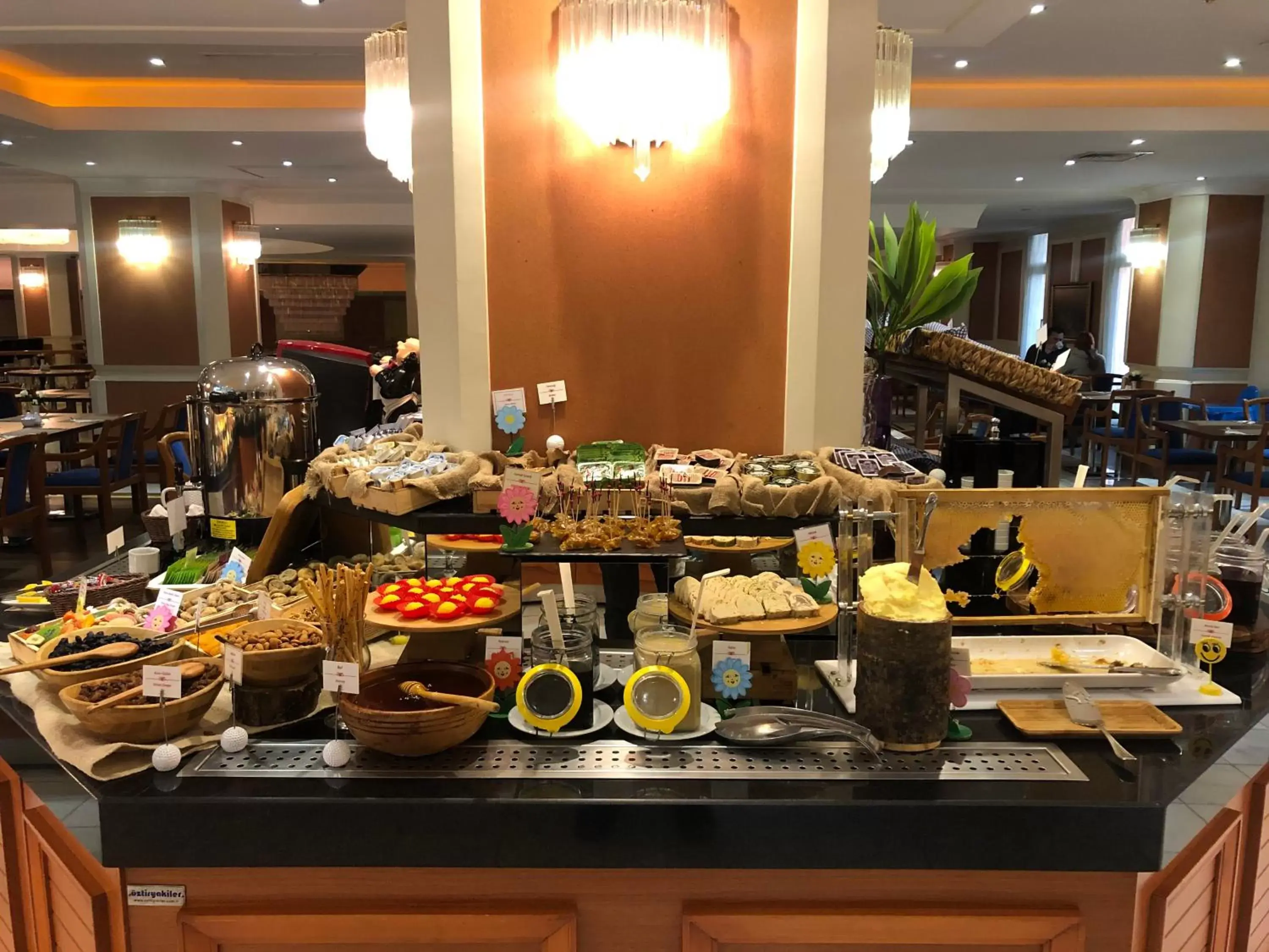 Buffet breakfast in Akgun Istanbul Hotel