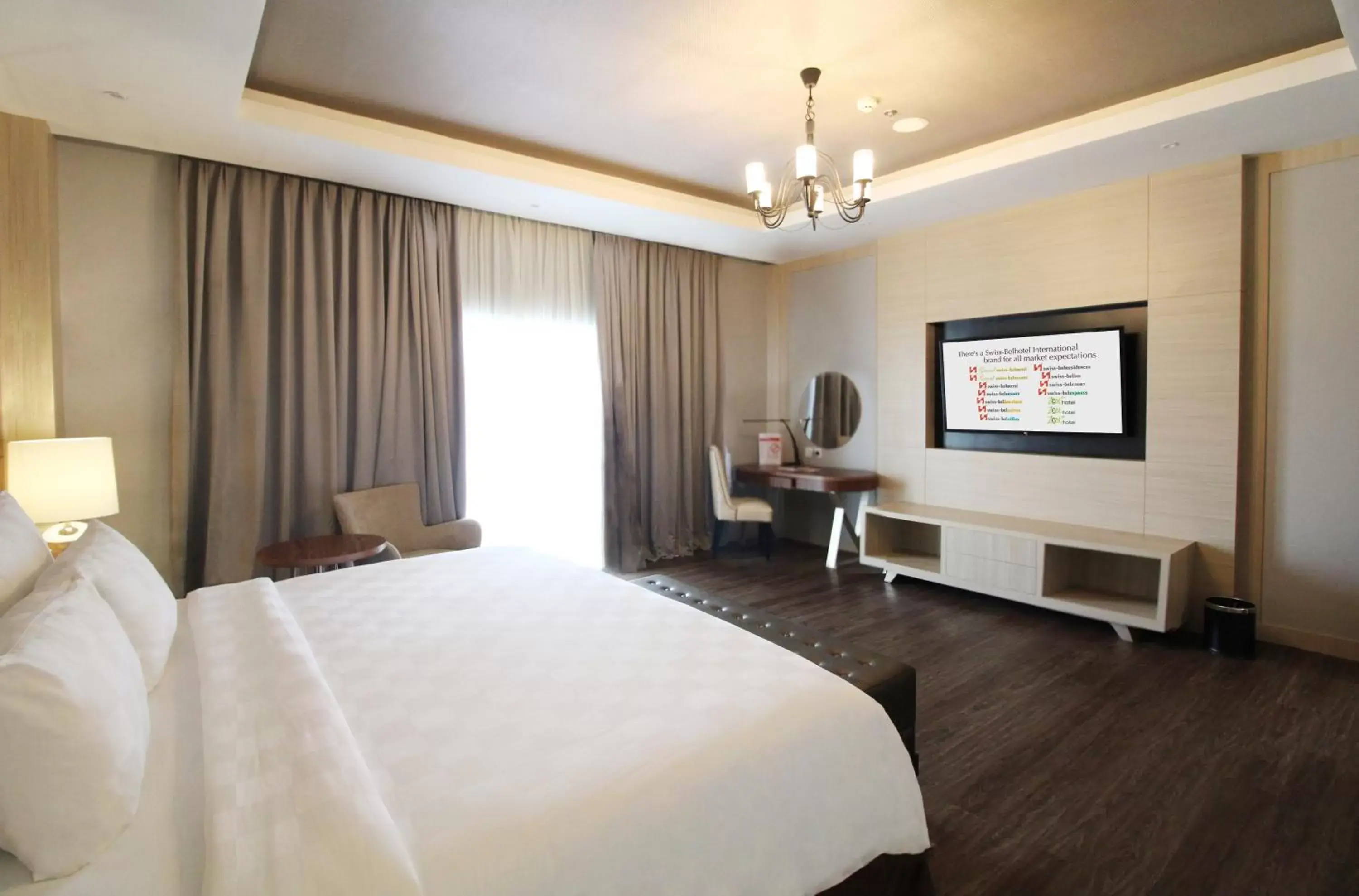 Bed in Swiss-Belhotel Manokwari