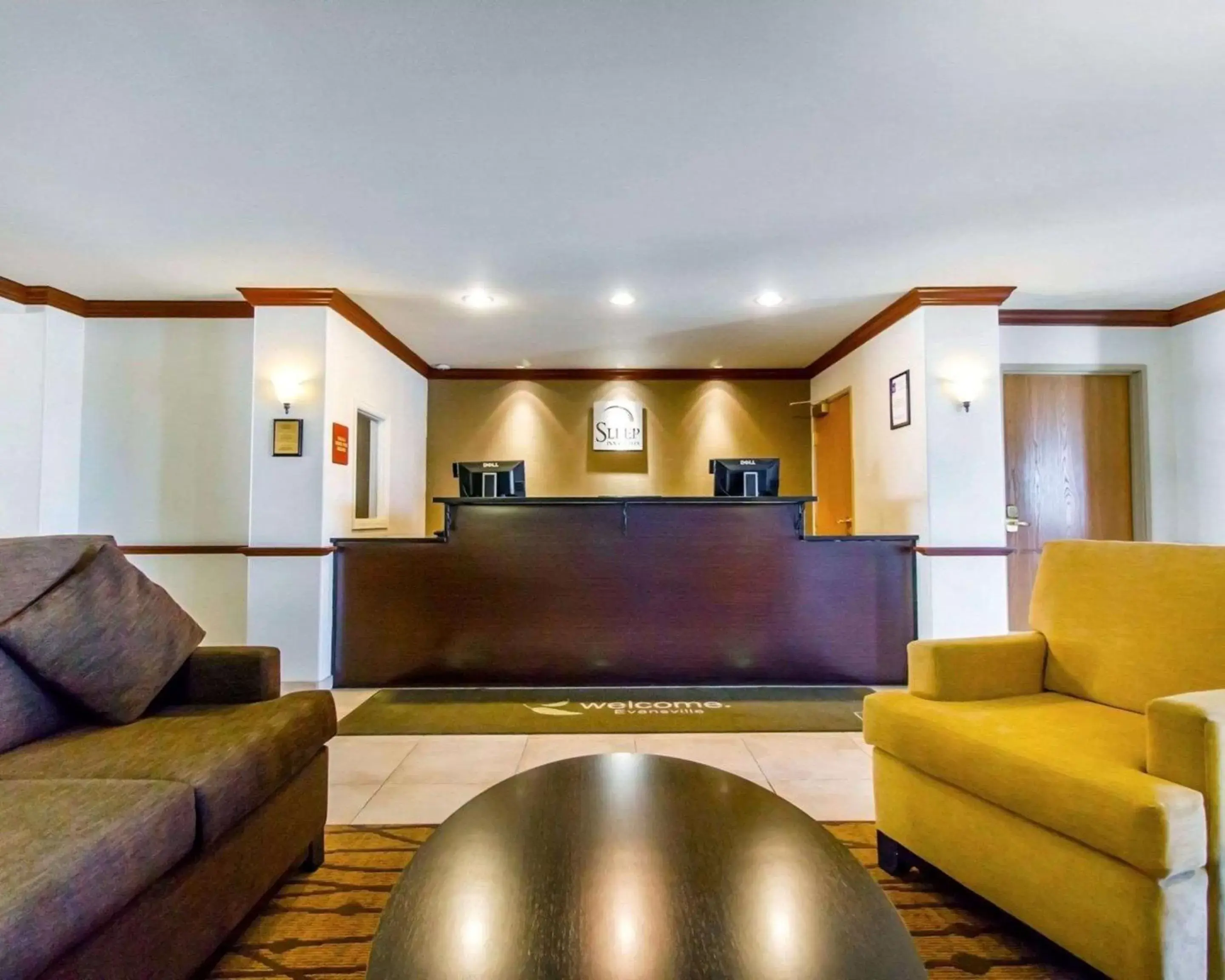 Lobby or reception, Lobby/Reception in Sleep Inn & Suites Evansville