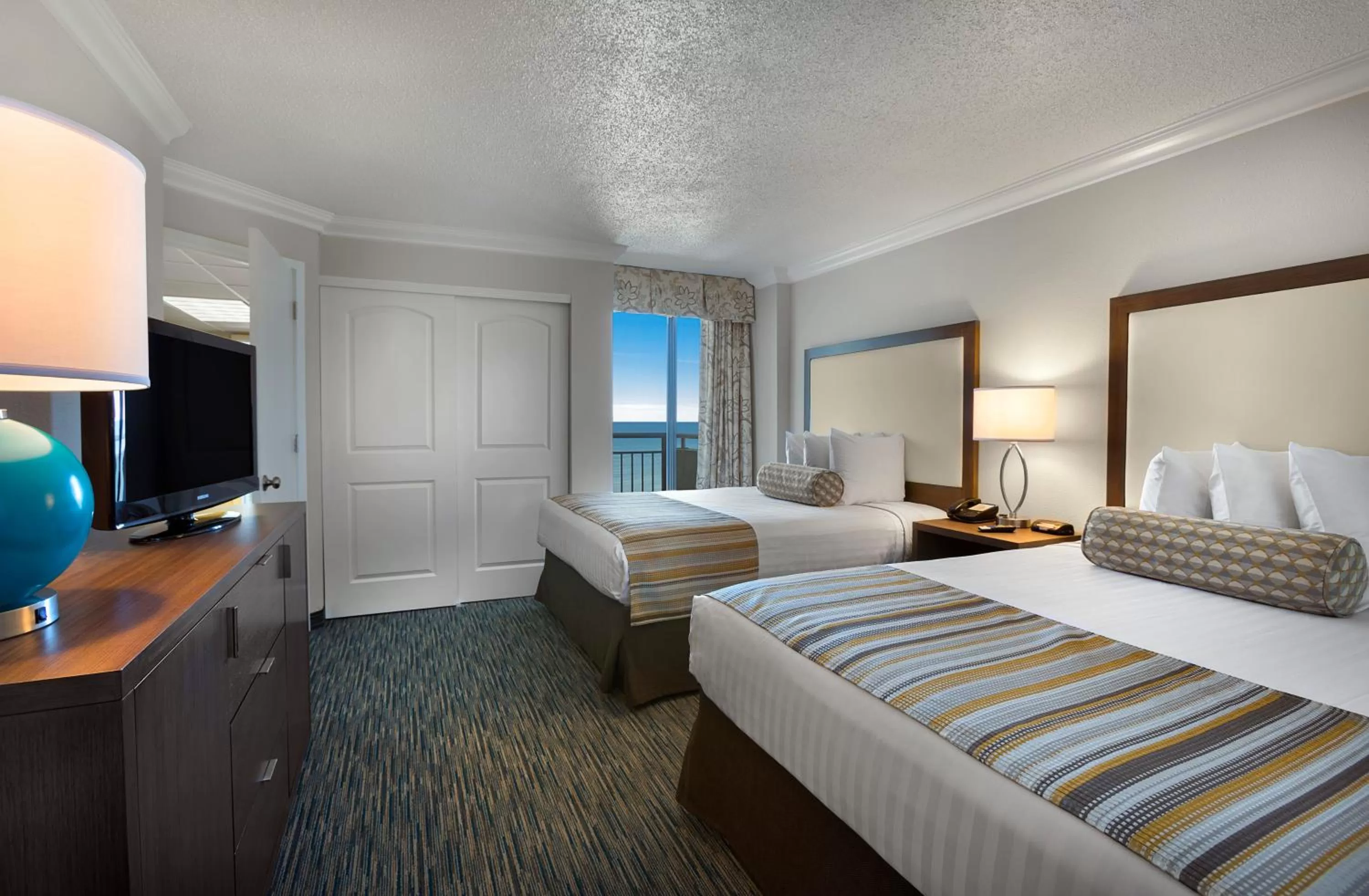 Bed in Coral Beach Resort