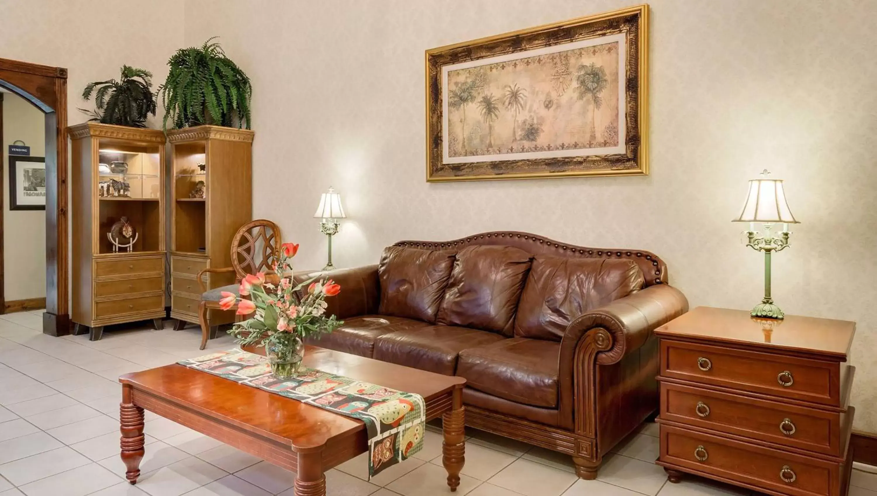 Lobby or reception, Seating Area in Magnuson Hotel West Liberty